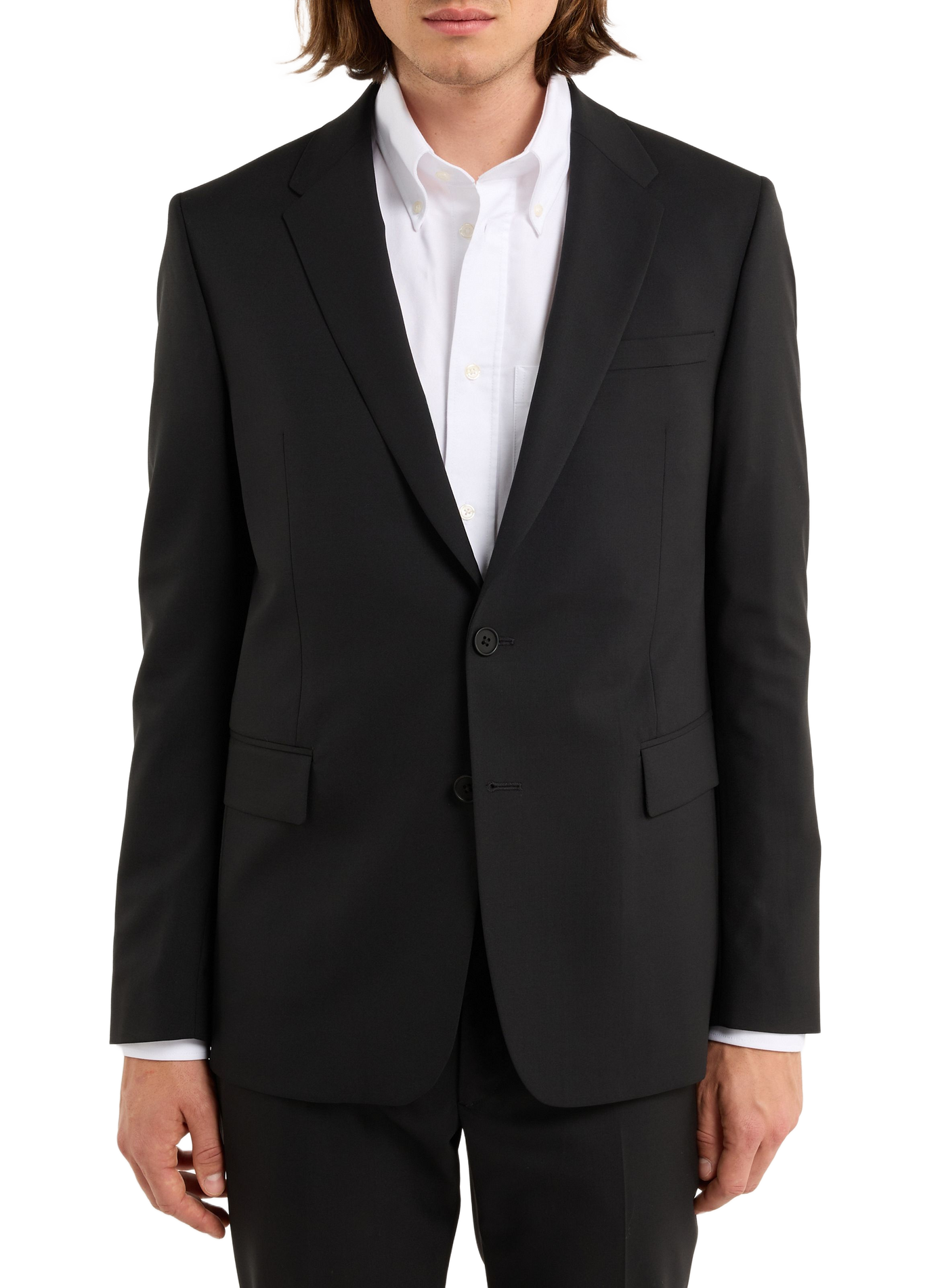Veste blazer Caph en laine SAISON 1865 Noir
