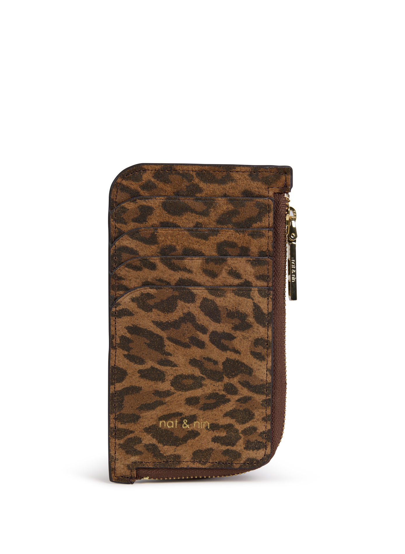 Lederkartenhalter ALIZEE Leopard