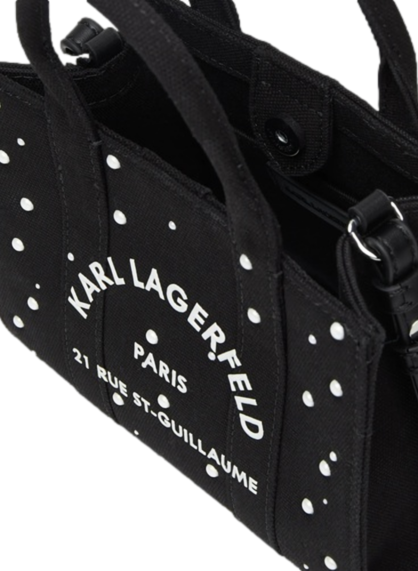 Handtasche K/RSG Square KARL LAGERFELD Schwarz