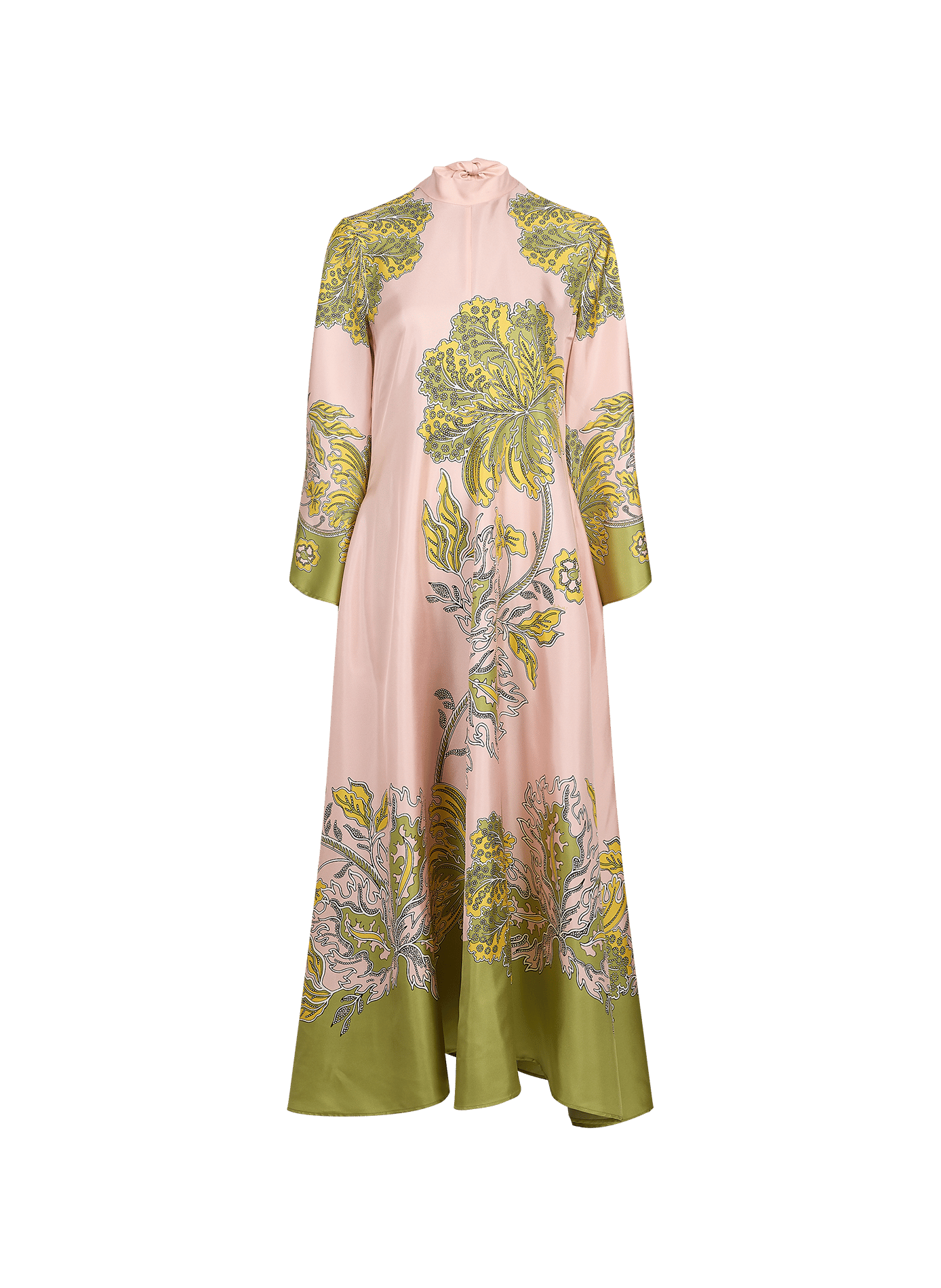 Long silk MAGNIFICO dress LA DOUBLEJ Pink