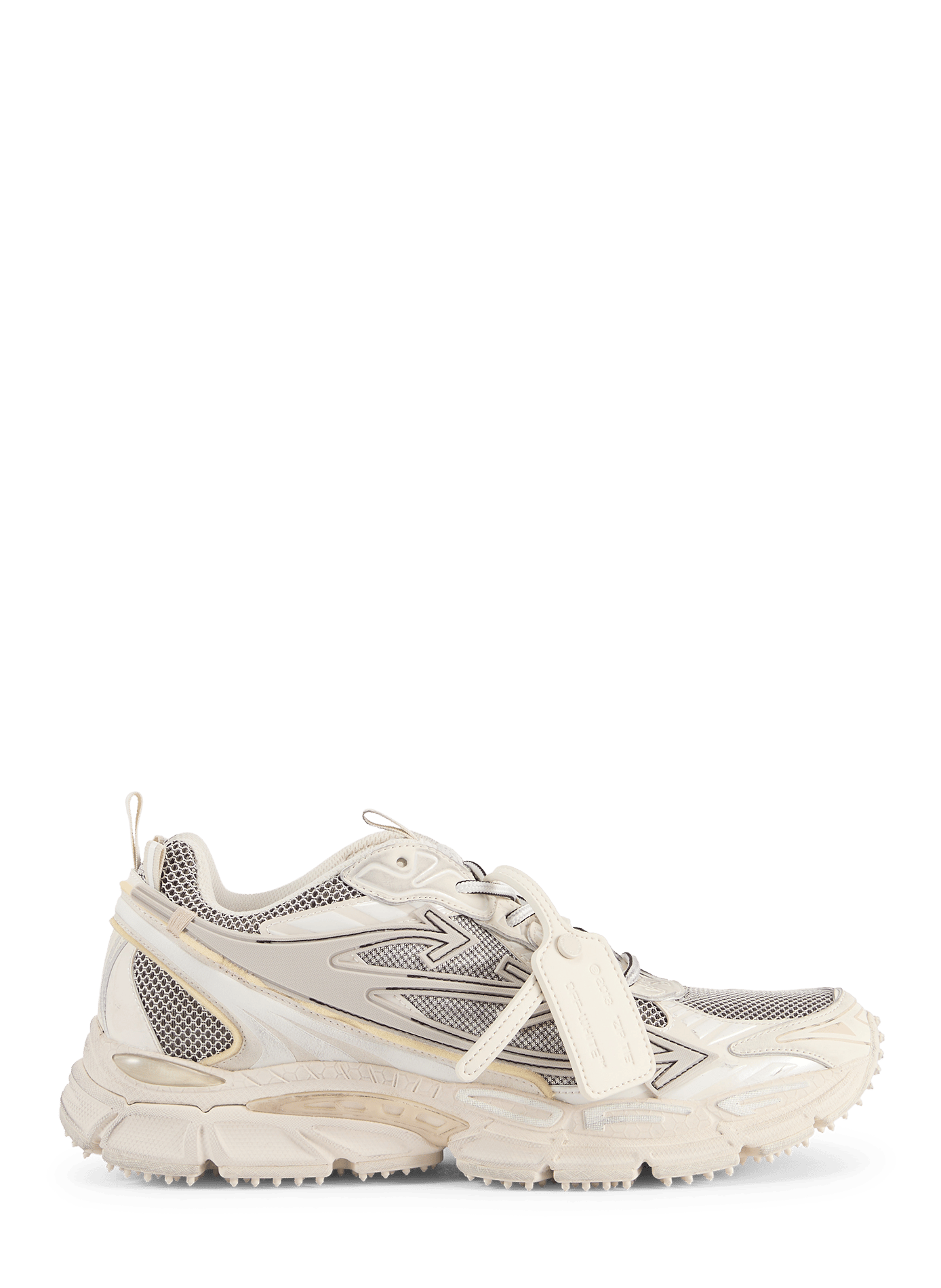 OW BRB Worn Out Sneakers OFF-WHITE Beige