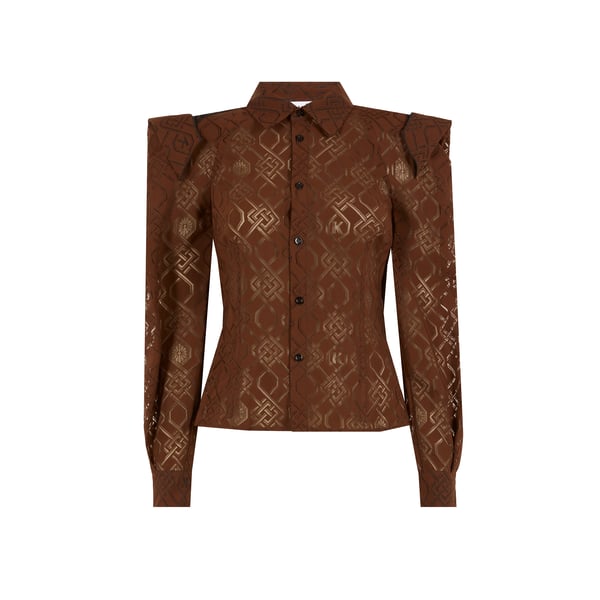 Chemise à monogramme