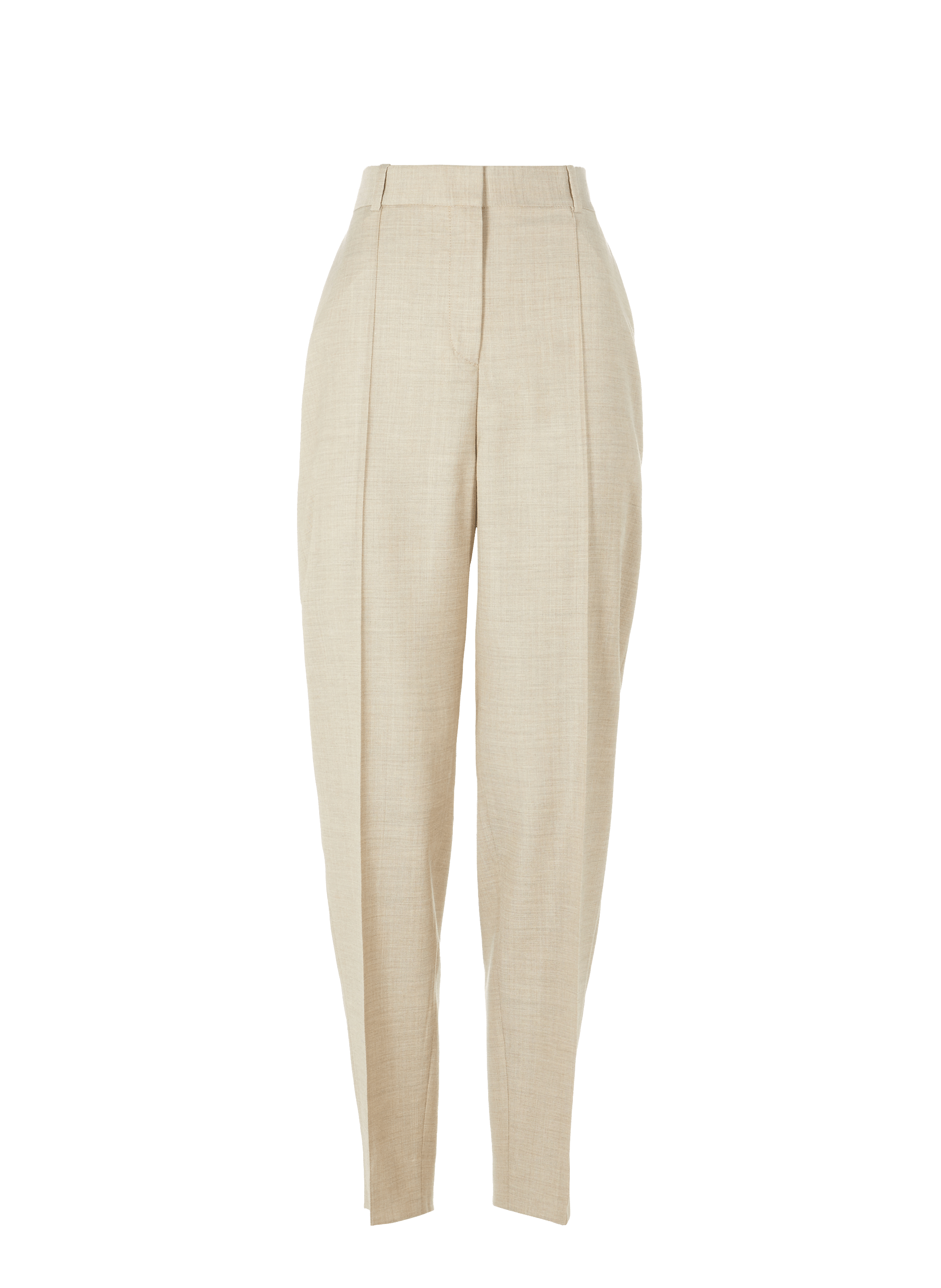 Pantalon de tailleur slim en laine