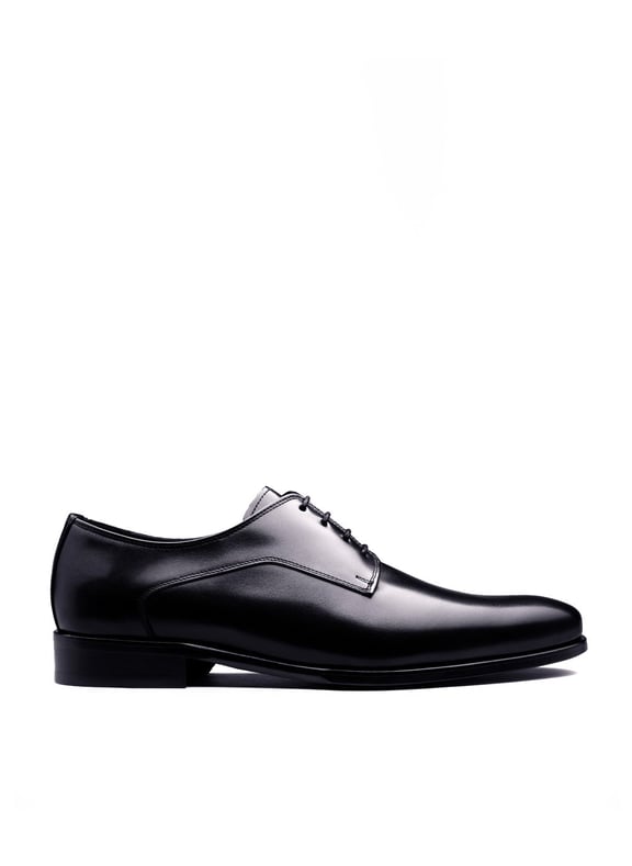 Derby cuir newark Noir by FINSBURY FINSBURY Derby cuir newark Noir