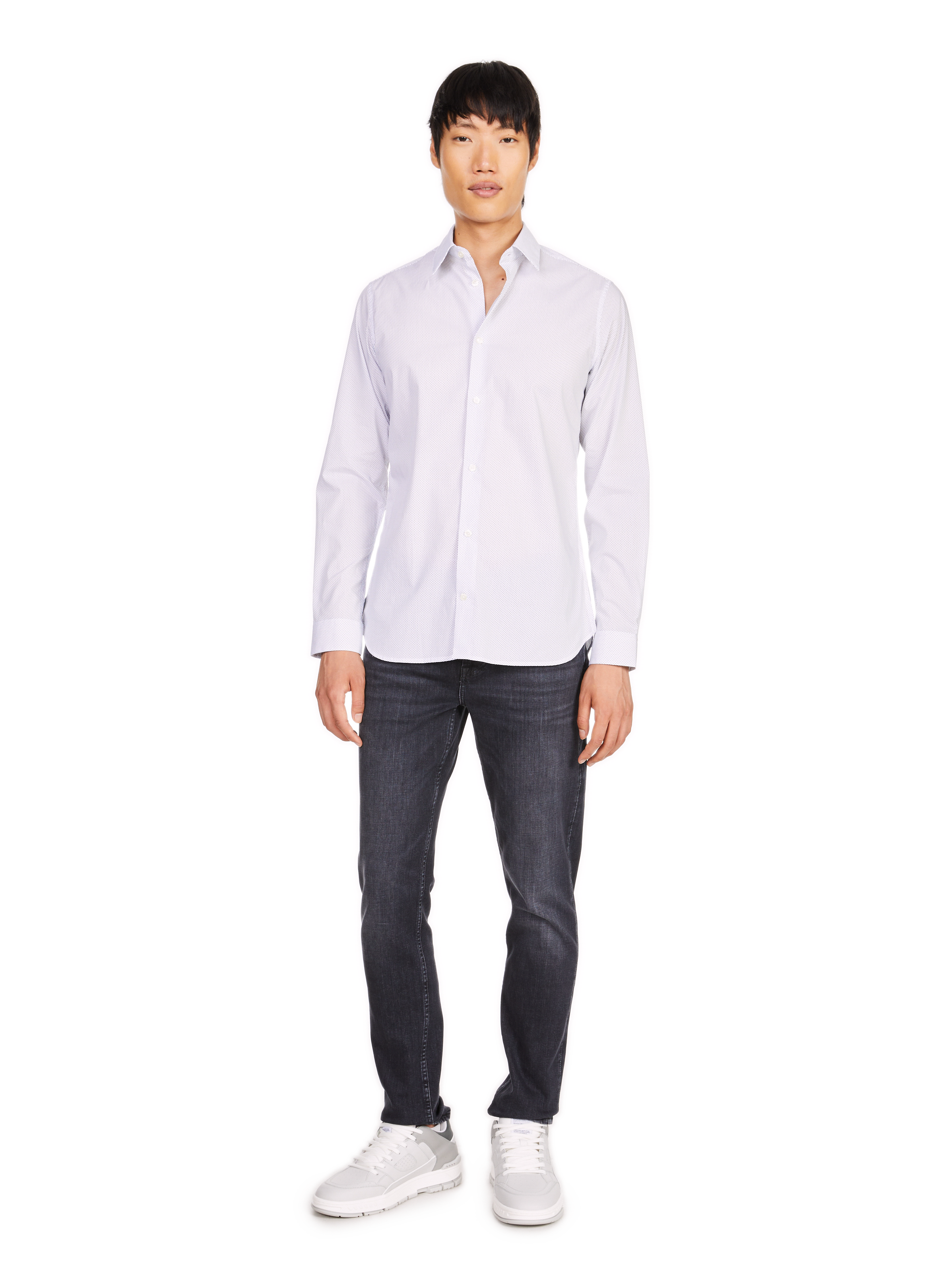 Chemise imprimée  AU PRINTEMPS PARIS Bleu