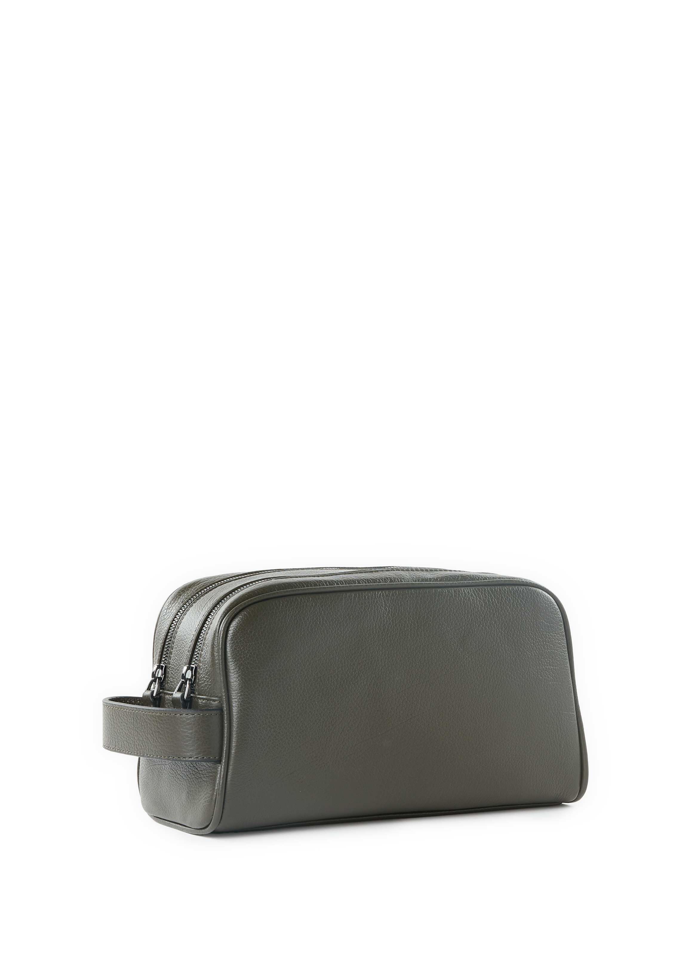 Leather toiletry bag SAISON 1865 Khaki