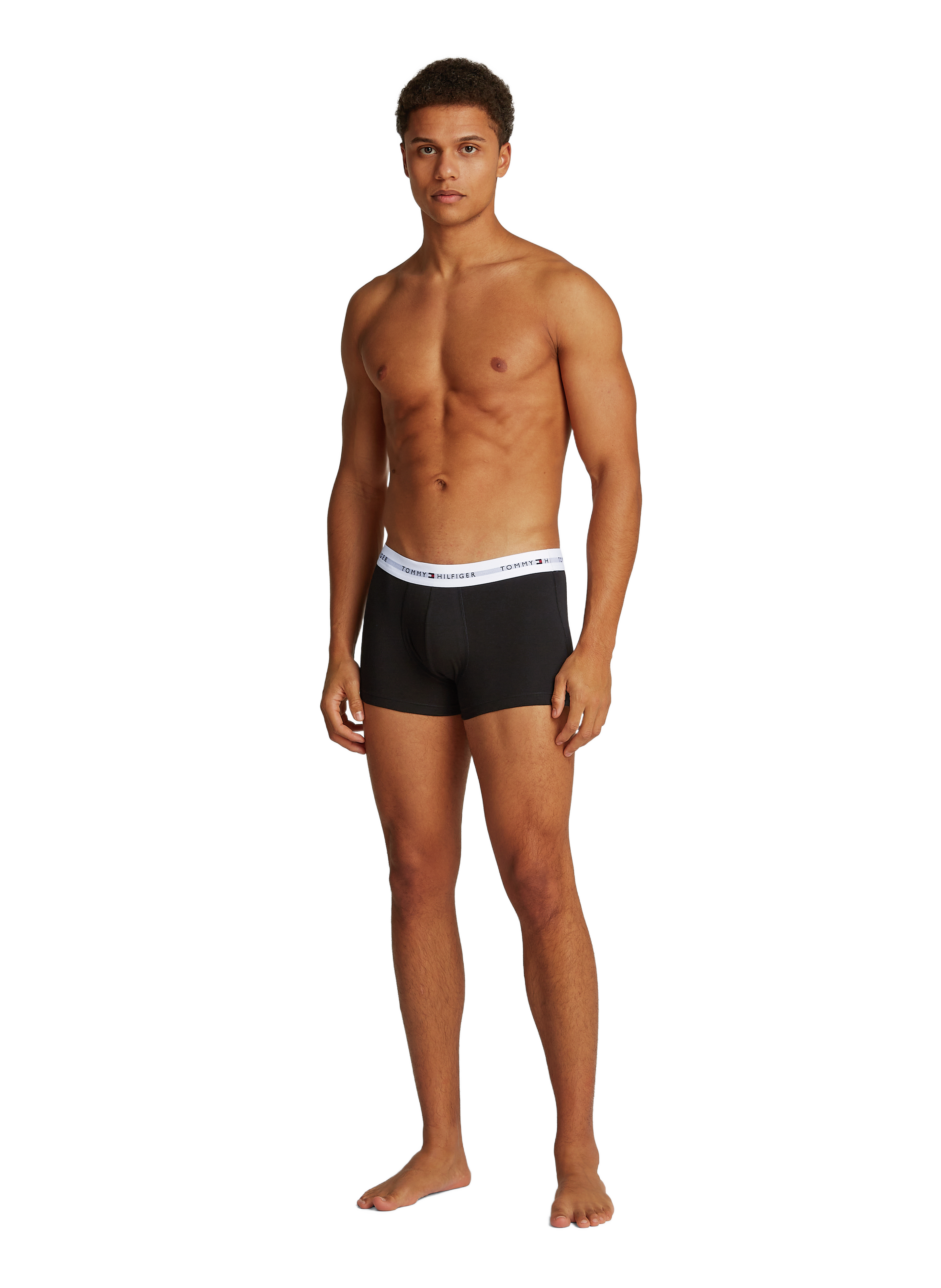 Lot de 3 boxers en coton organique TOMMY HILFIGER Noir