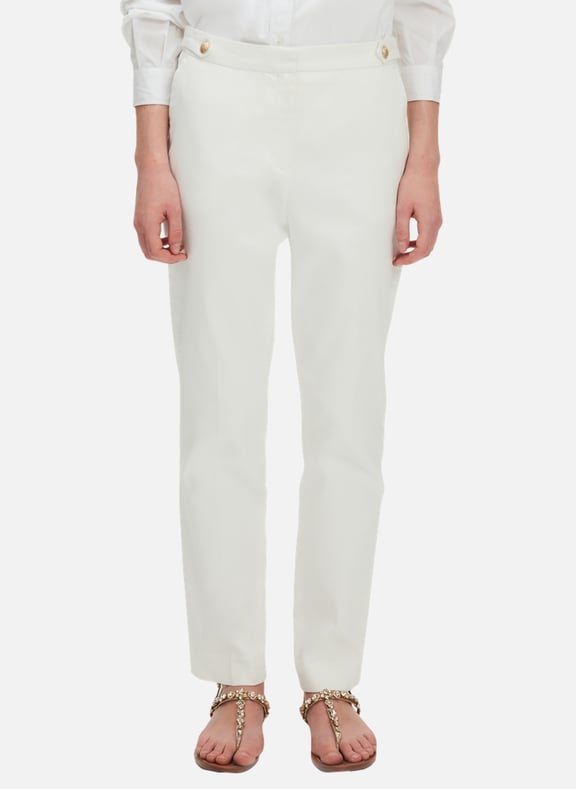 Pantalon slim 7/8 en coton - julien Beige by PABLO PABLO Pantalon slim 7/8 en coton - julien Beige