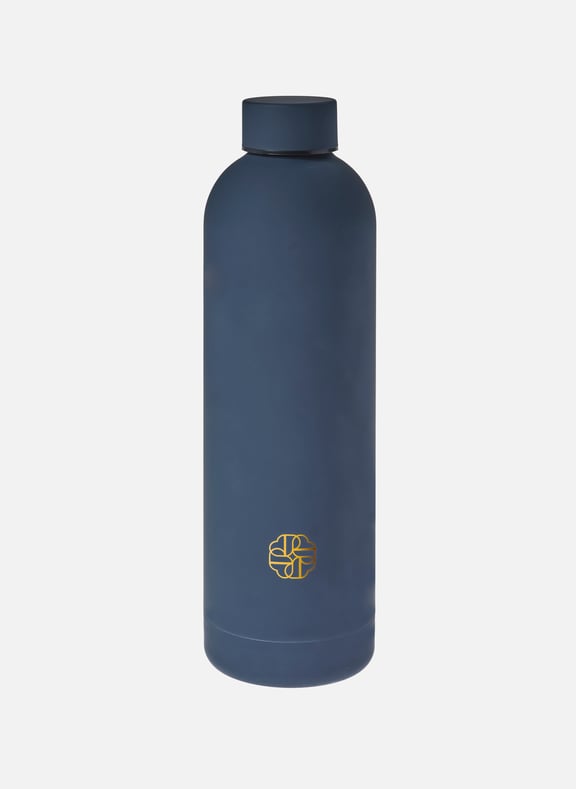 Stainless steel water bottle with logo Blue by 64 BLD HAUSSMANN PARIS 64 BLD HAUSSMANN PARIS Stainless steel water bottle with logo Blue