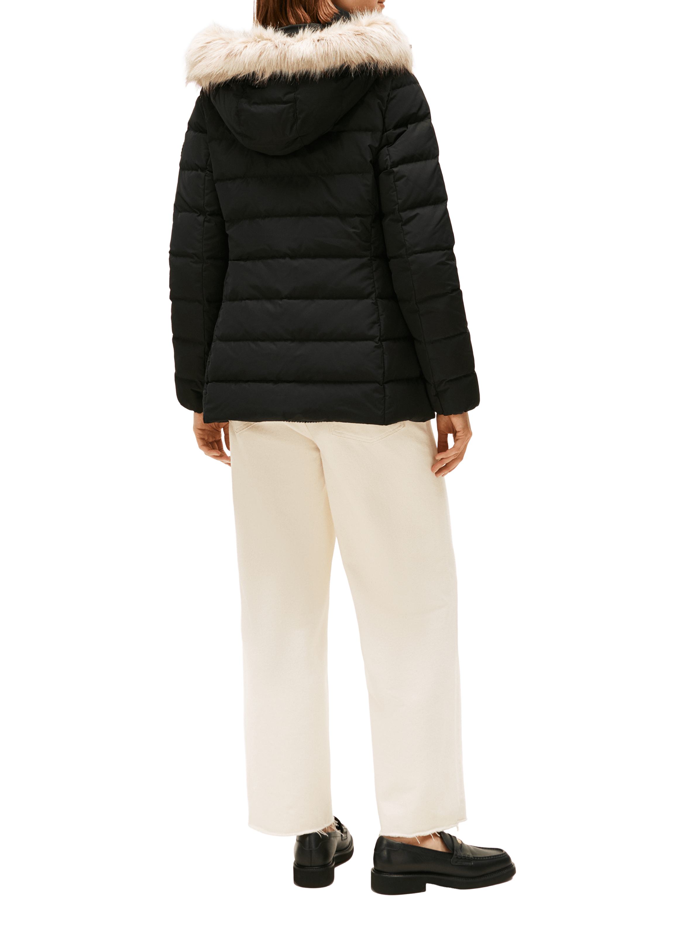 Doudoune à capuche TOMMY HILFIGER Noir