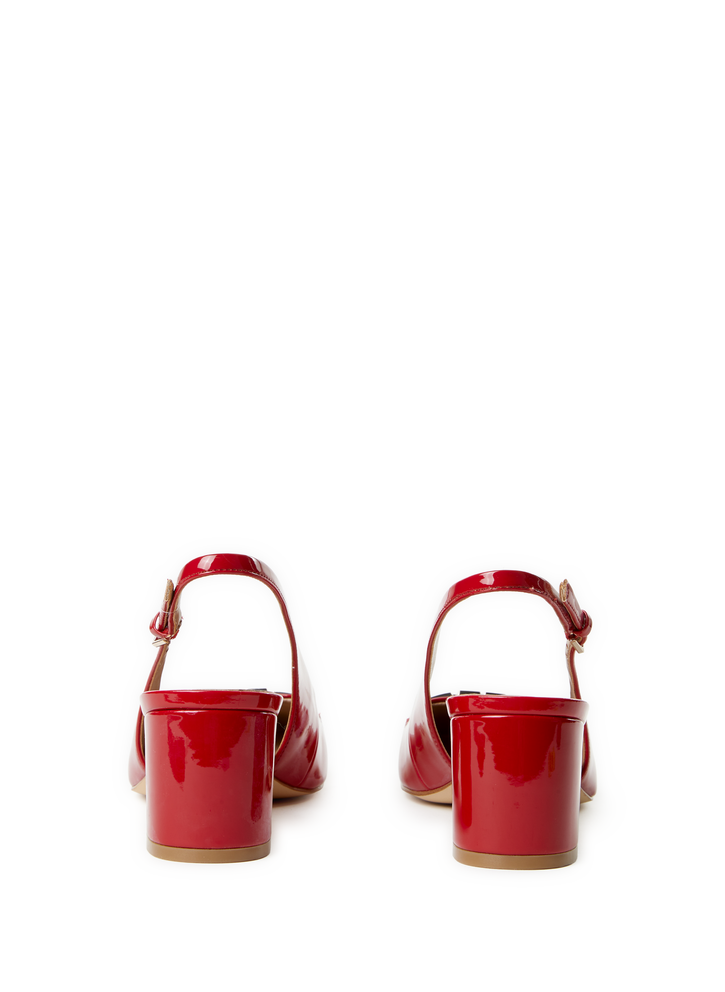 Sling back brillantes GUESS Rouge