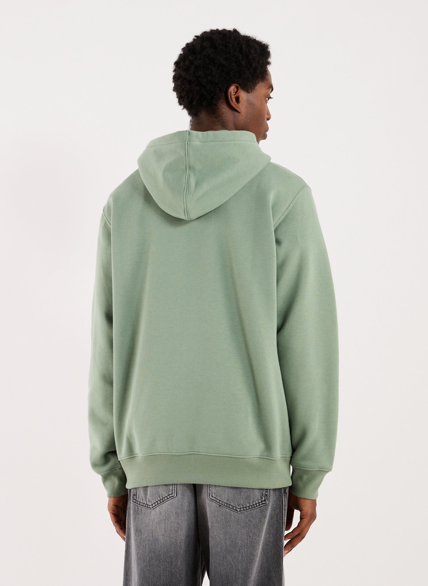 Hoodie en coton mélangé DICKIES Vert