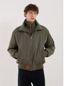 Bomber ample à col montant | Kaki by BOMBERS ORIGINAL BOMBERS ORIGINAL Bomber ample à col montant | Kaki