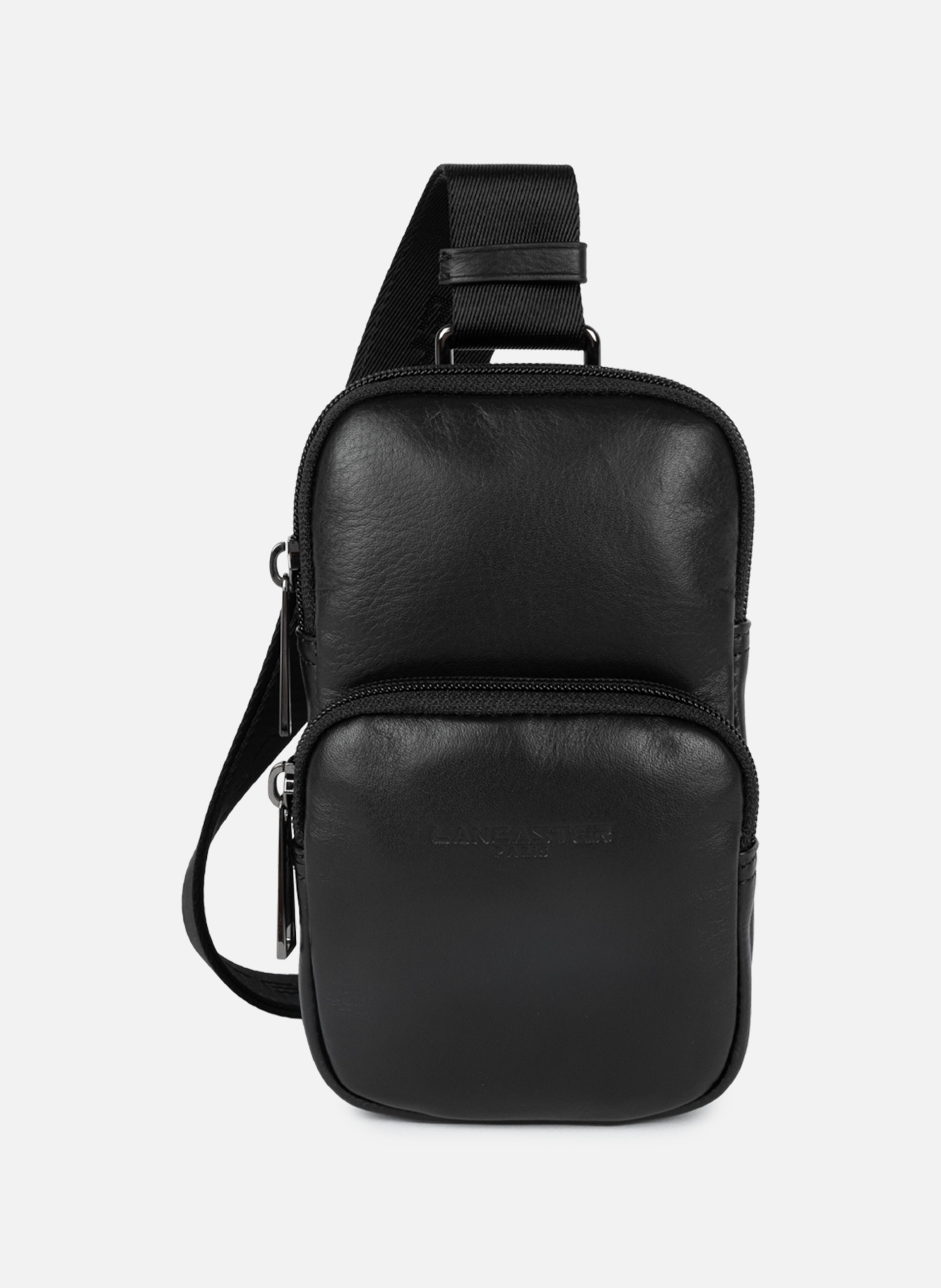 LANCASTER Sacoche - soft vintage homme Noir