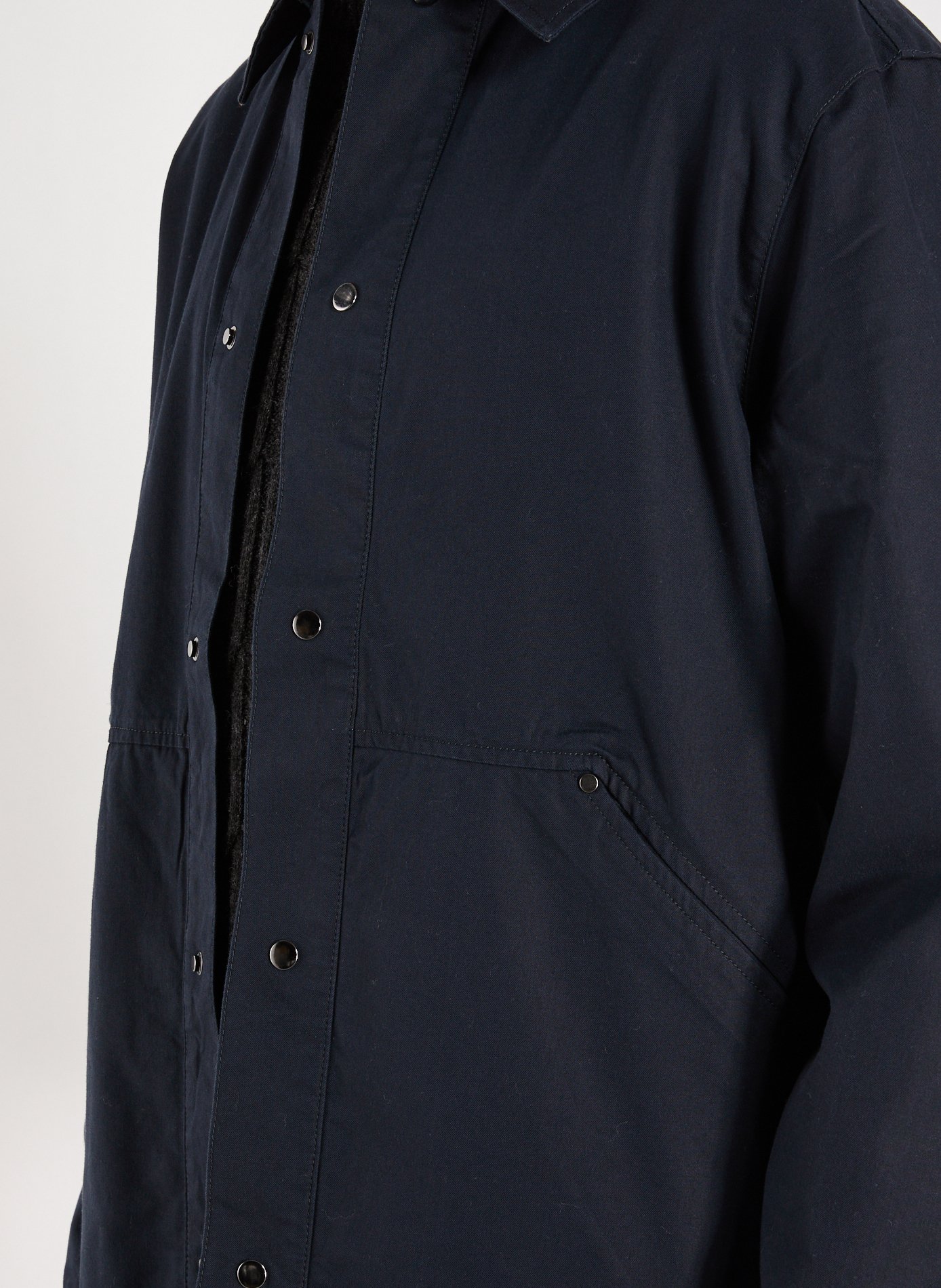 Cotton-blend overshirt LYLE & SCOTT Blue