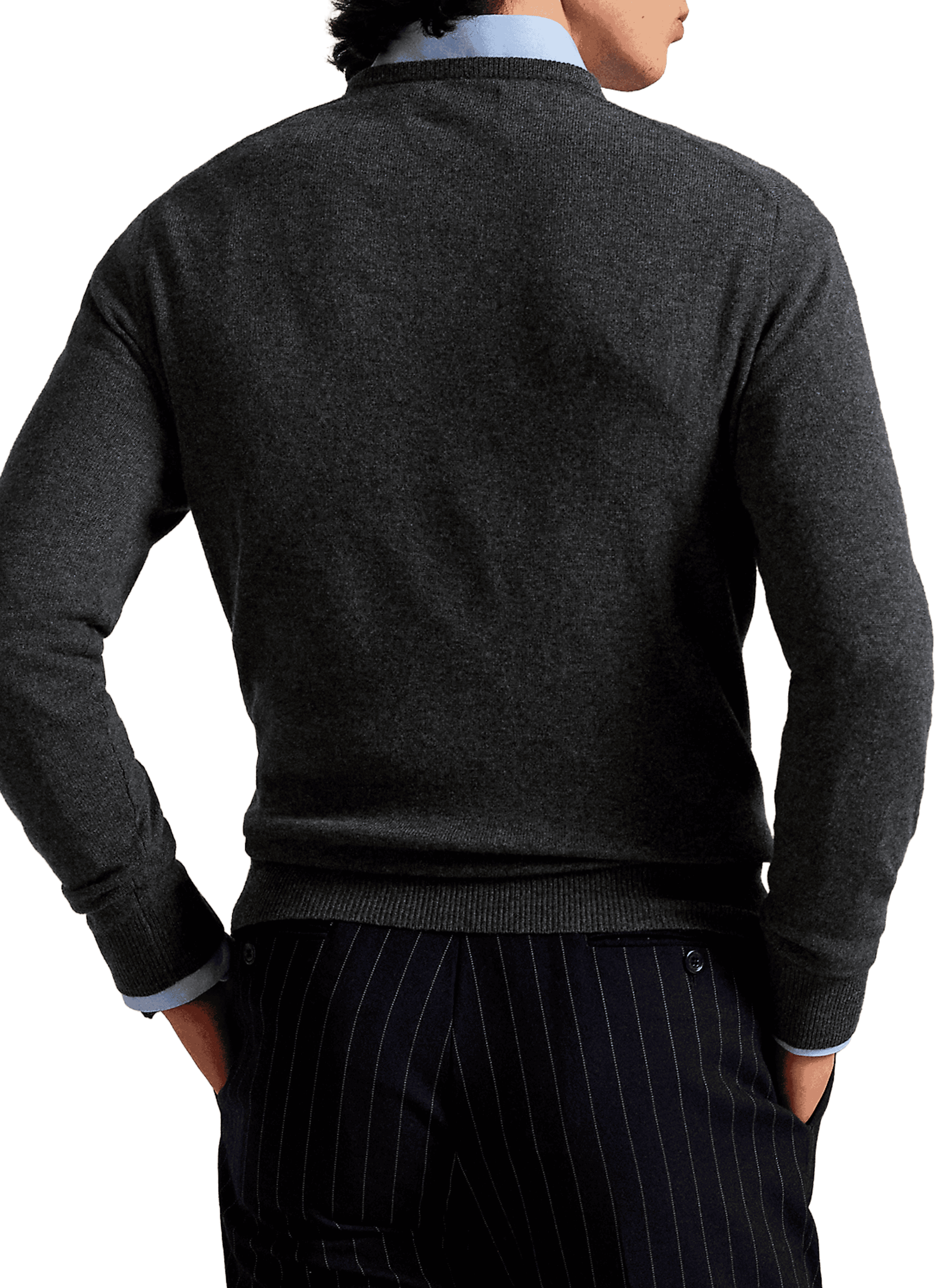  Round-neck wool jumper POLO RALPH LAUREN Grey