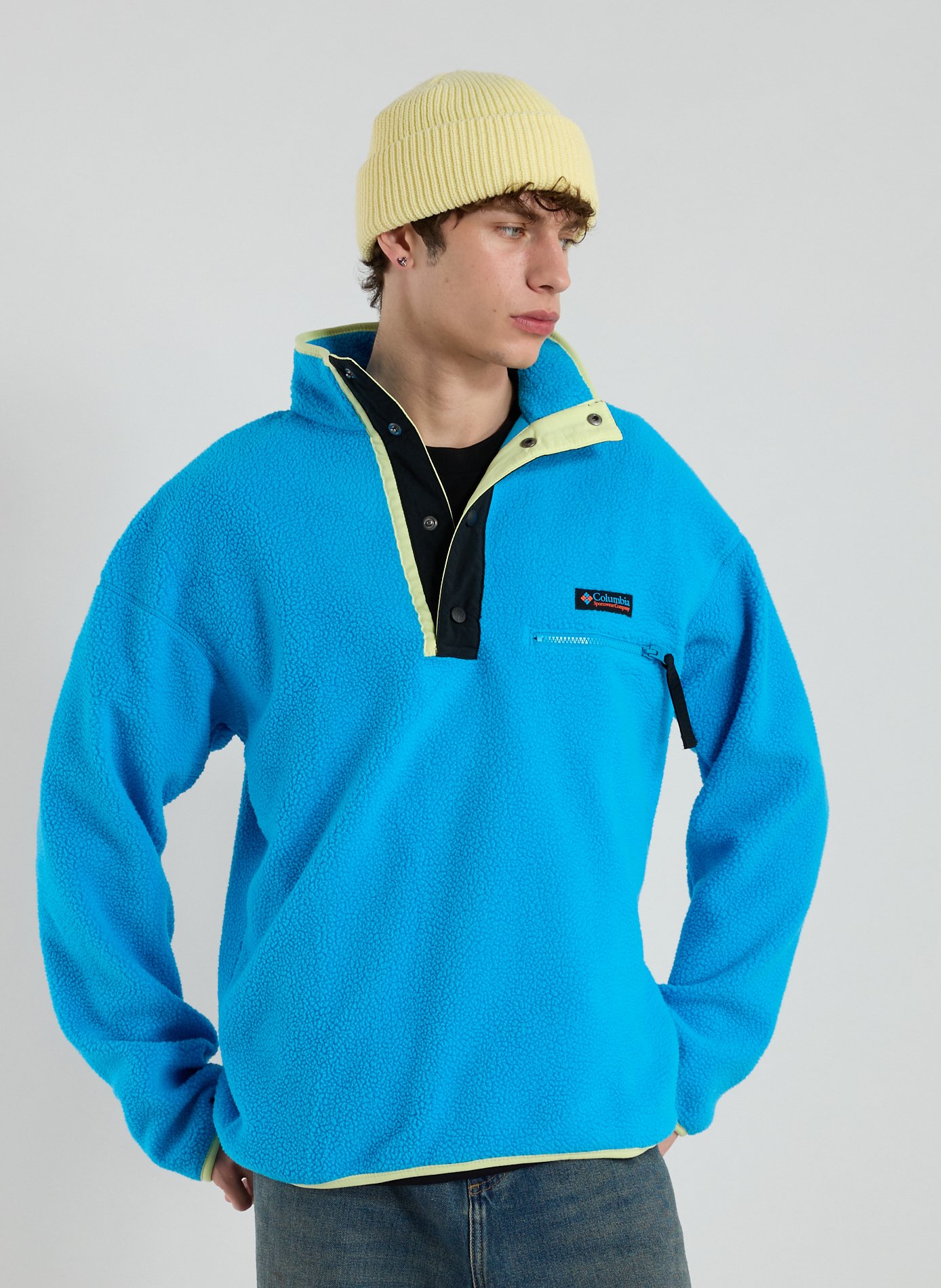 COLUMBIA Logo sweatshirt Blue