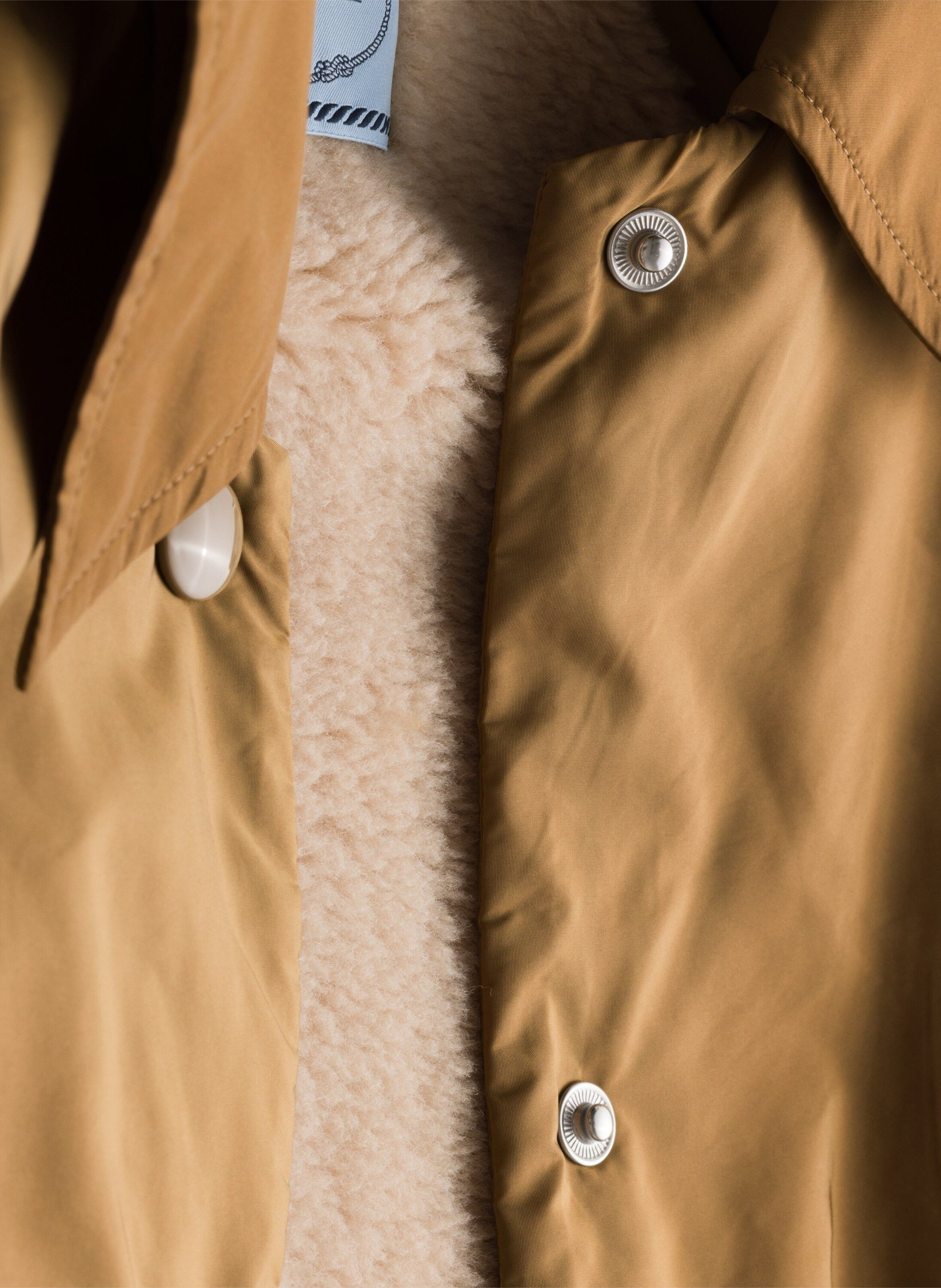 Blouson léger en re-nylon PRADA Marron