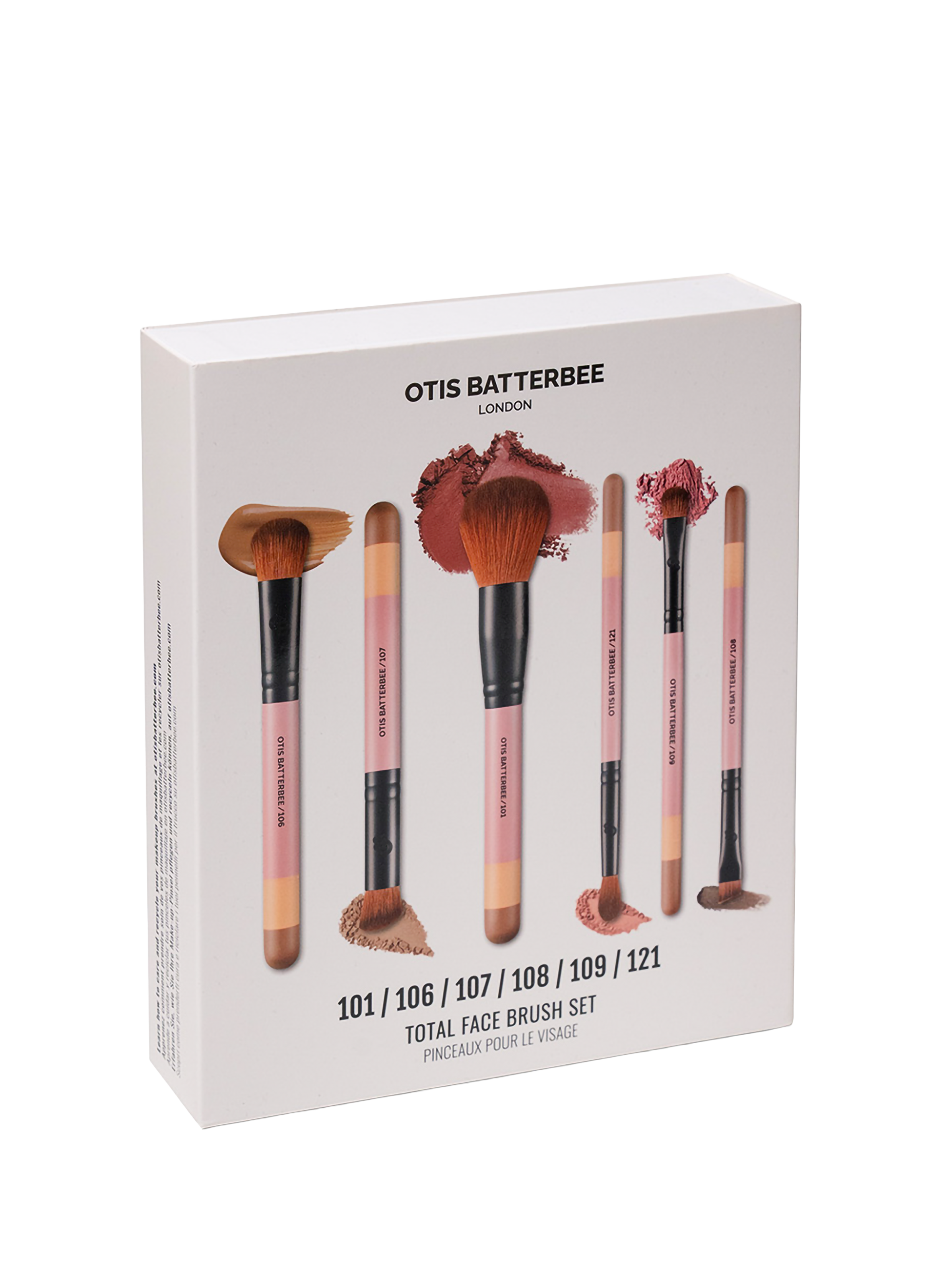 Pinceaux pour le visage OTIS BATTERBEE Rose