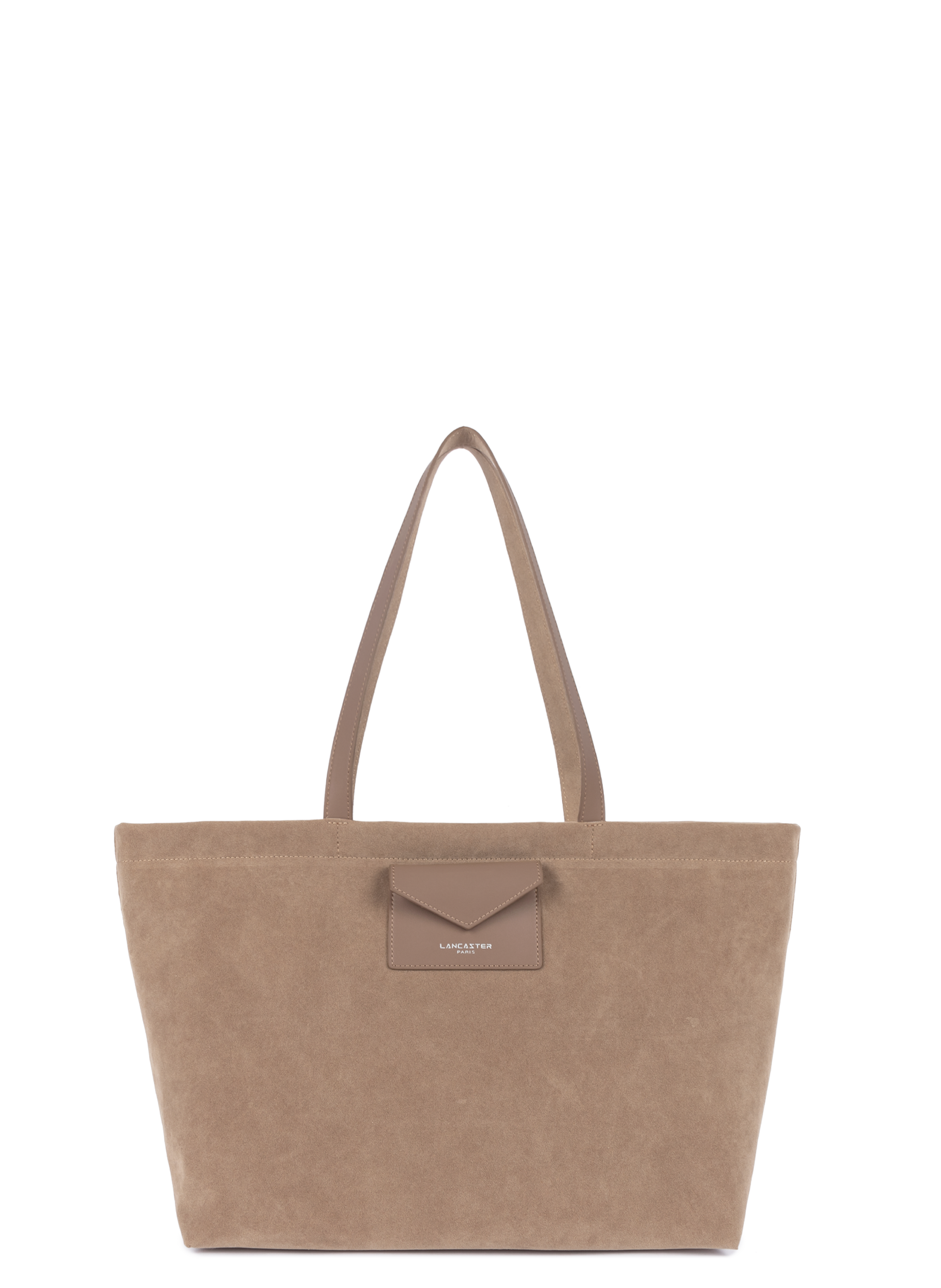 LANCASTER Large tote bag - Suédine KBA Beige