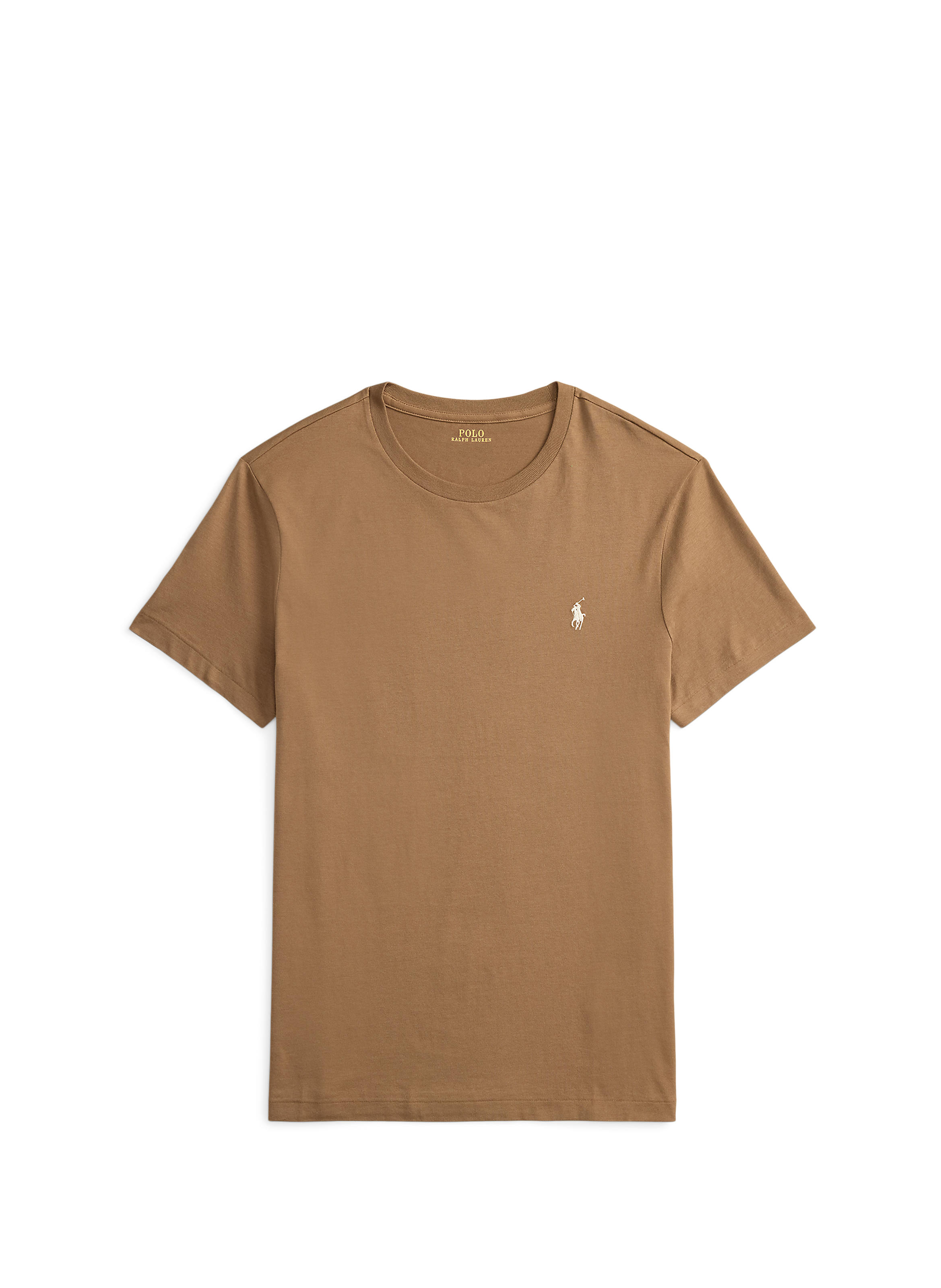 Cotton round-neck T-shirt POLO RALPH LAUREN Beige