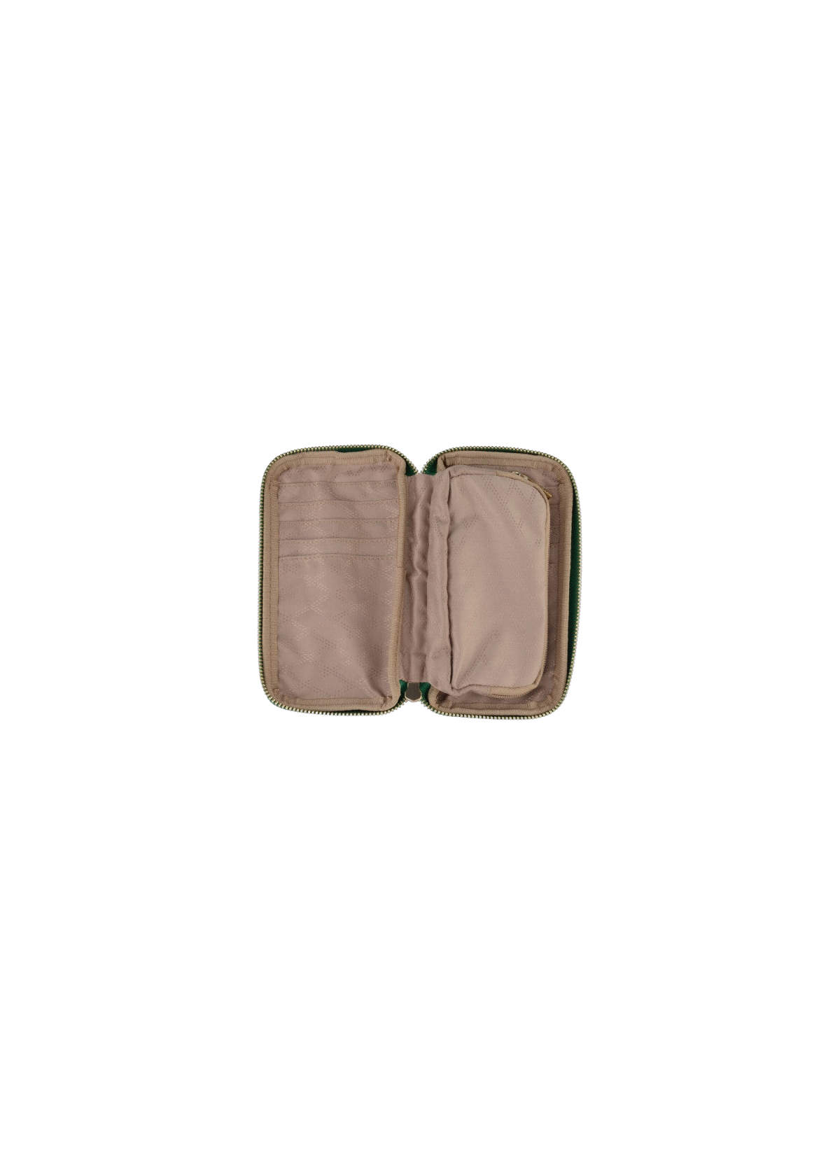 Club | Etui téléphone portable en cuir de veau grainé POURCHET Vert