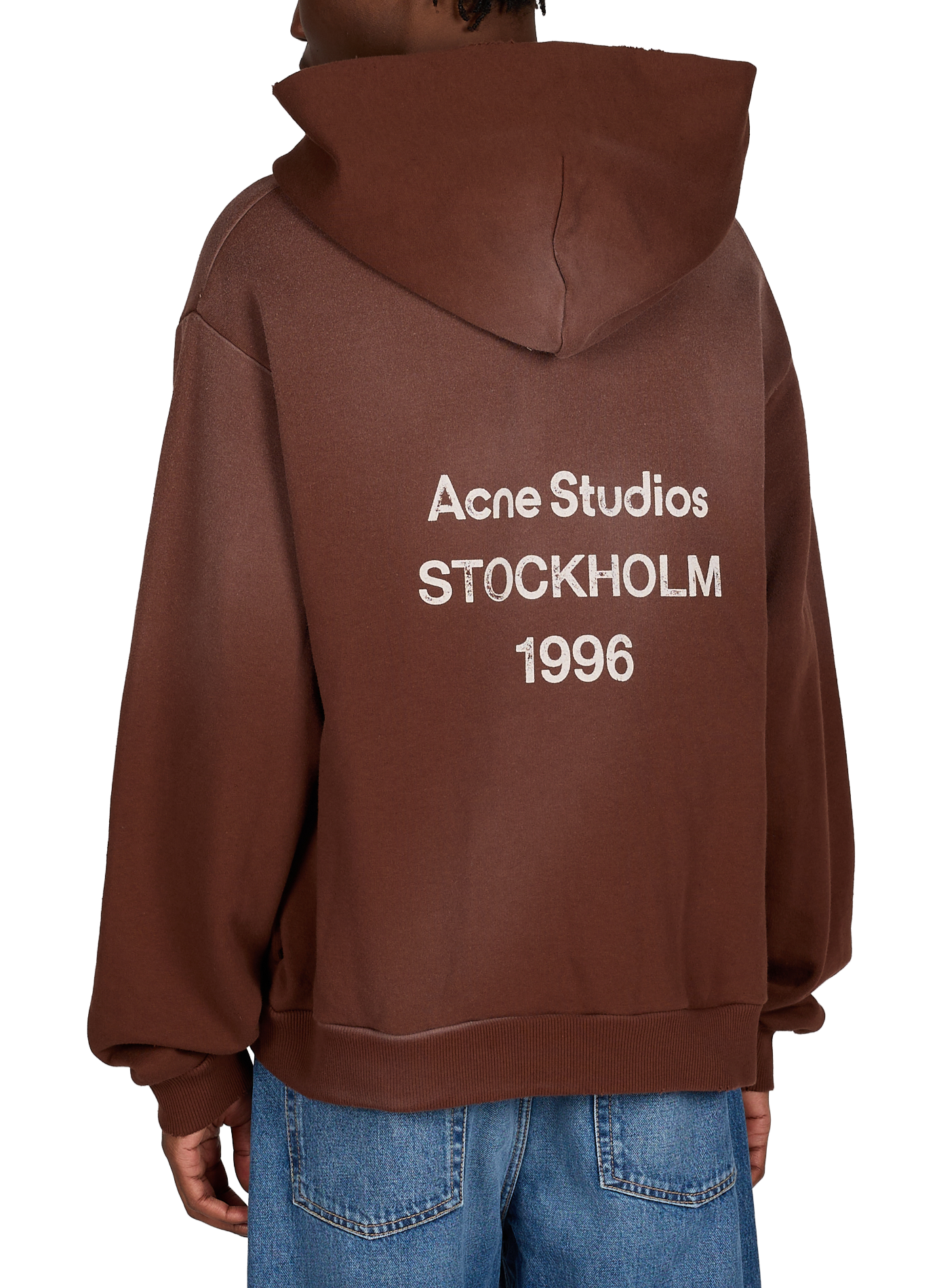 Cotton hoodie ACNE STUDIOS Brown