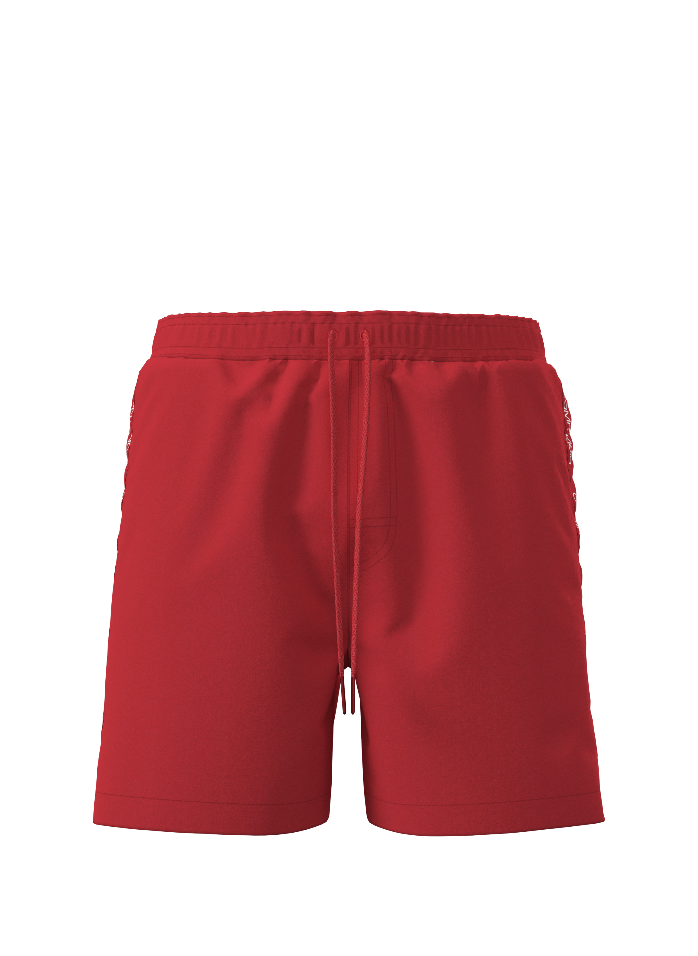 Logo swim shorts CALVIN KLEIN Red