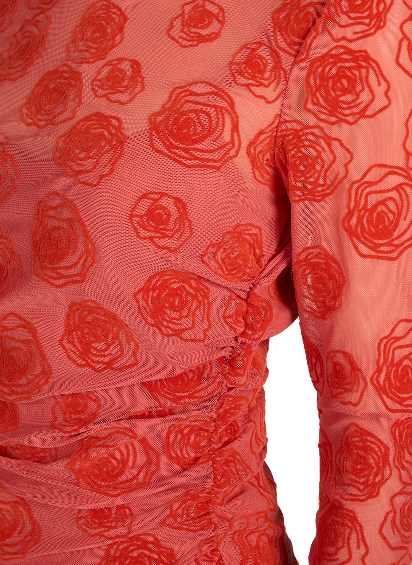 <span>T-shirt with long sleeves Objelodie floral</span> OBJECT No Color