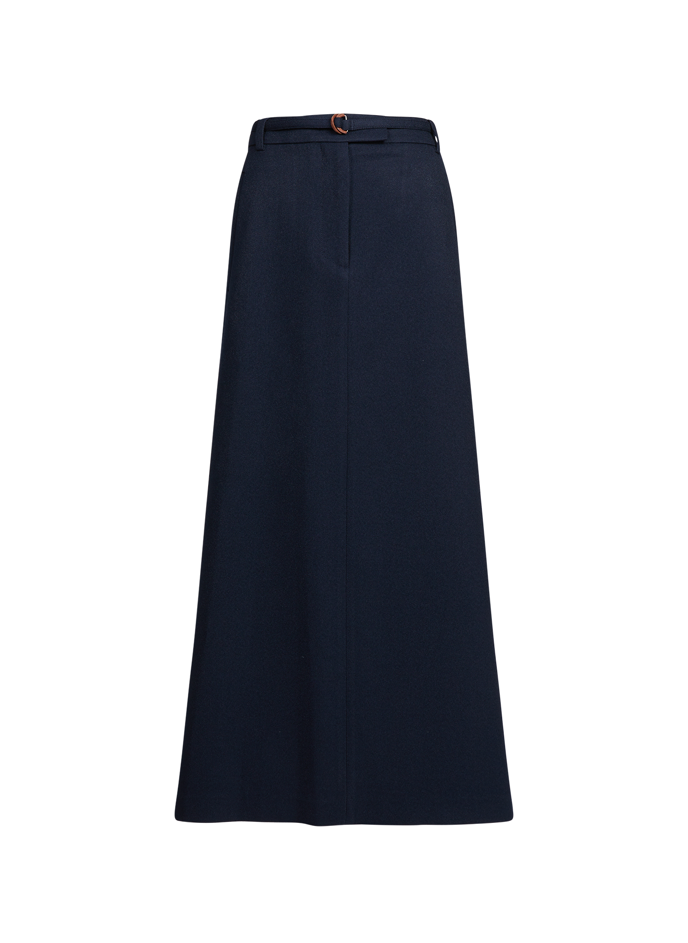 Jupe longue unie avec ceinture LE 17 SEPTEMBRE Blue