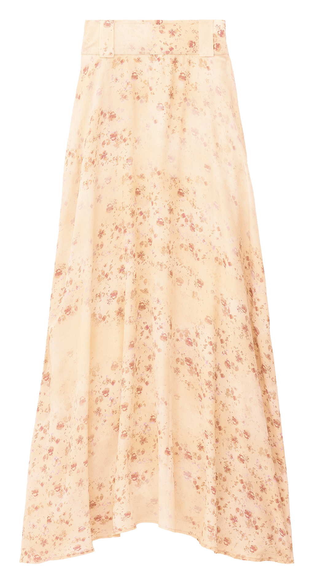 Jupe longue évasée nattalina BA&SH Beige