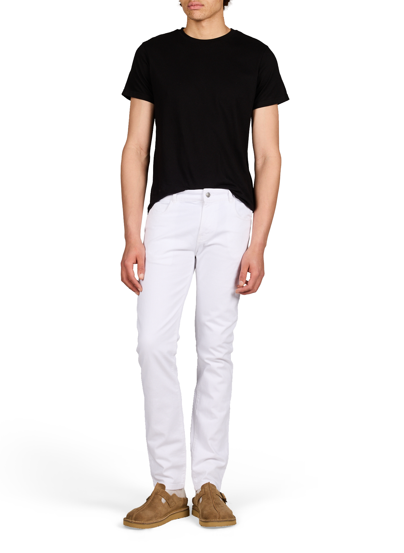 Straight cotton jeans NOTIFY White