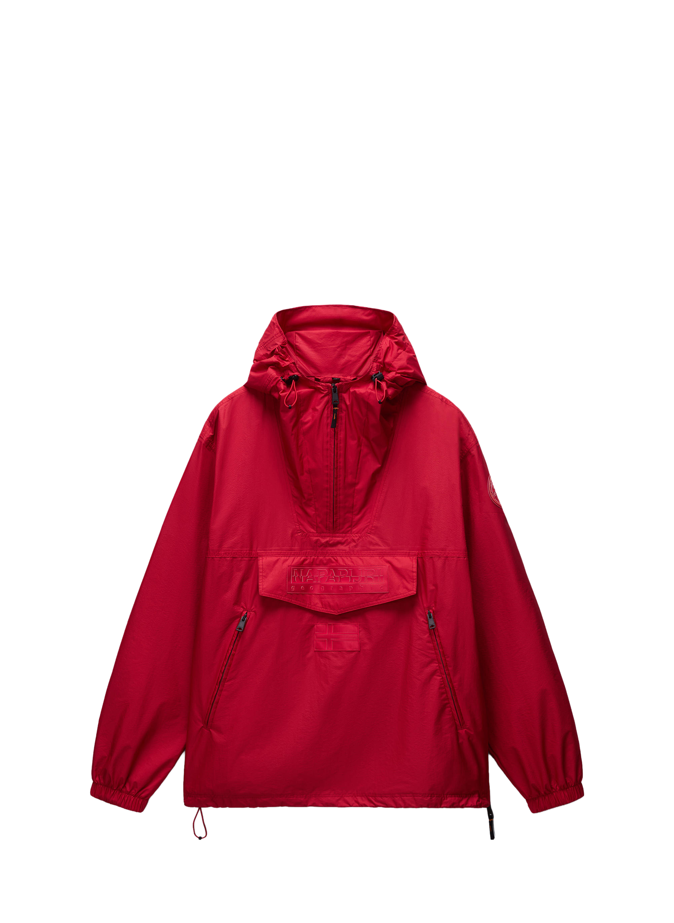 Veste anorak Rainforest à capuche NAPAPIJRI Rouge