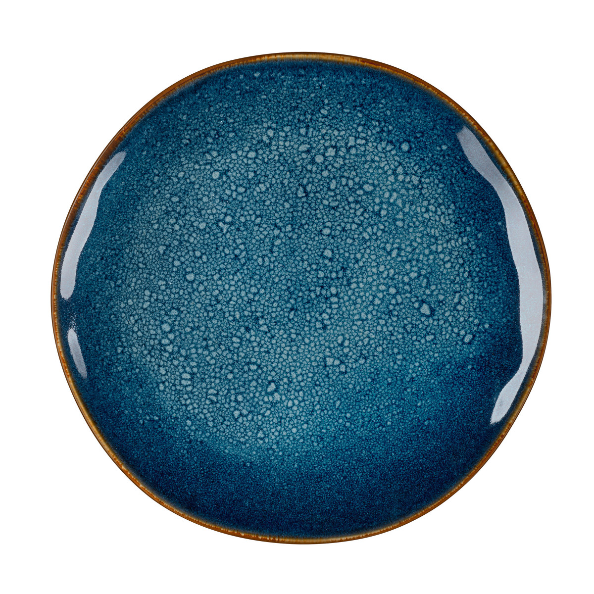 Vertigo - assiette plate 27 cm (lot de 6) MEDARD DE NOBLAT Bleu