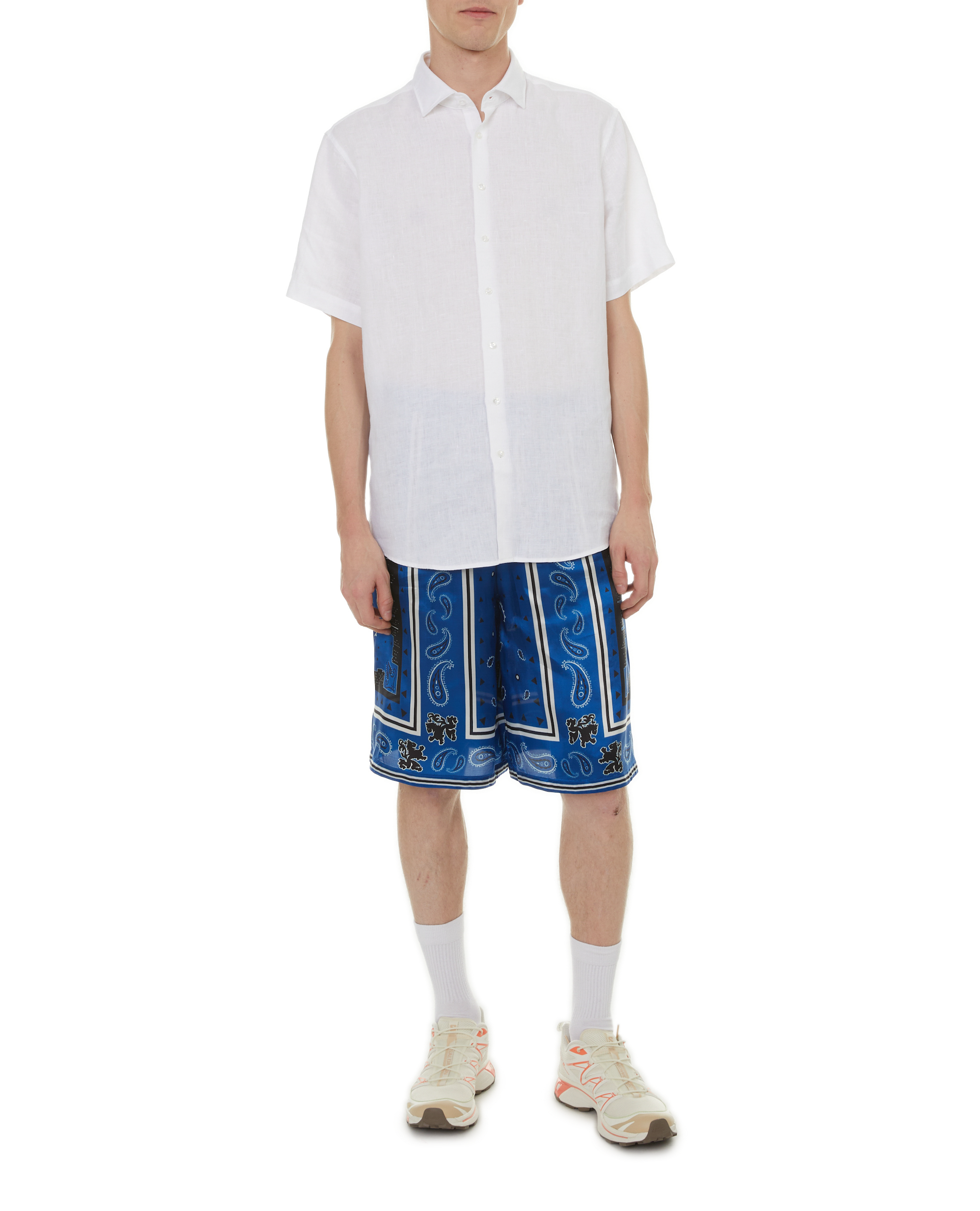 Short imprimé  OFF-WHITE Bleu