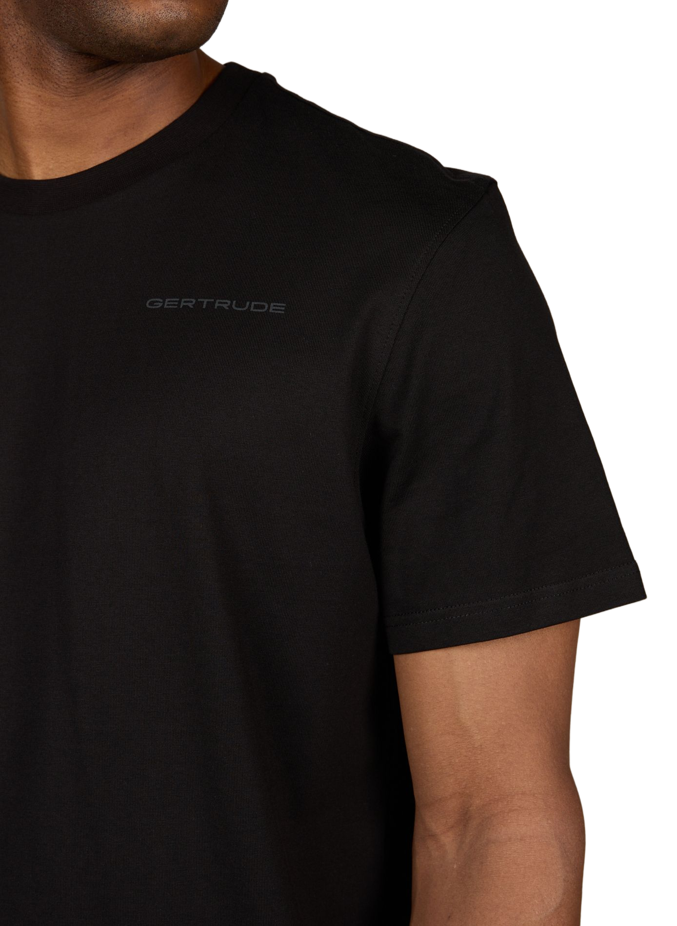 Printed cotton T-shirt GERTRUDE ET GASTON Black