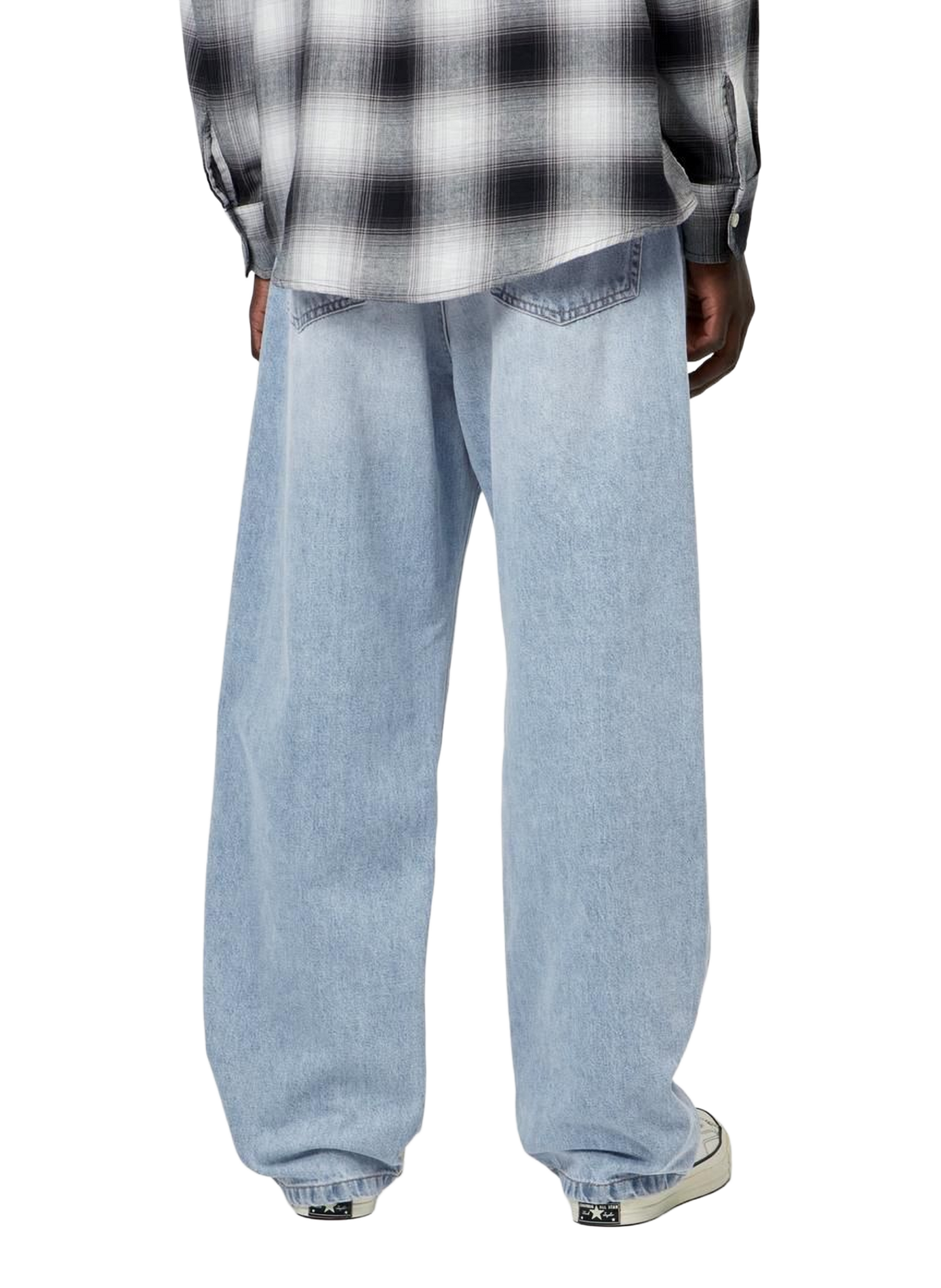 Jean large à cinq poches en coton CARHARTT WIP Bleu