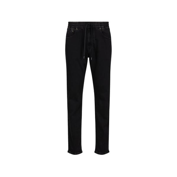Pantalon droit en denim de coton Pantalon droit en denim de coton