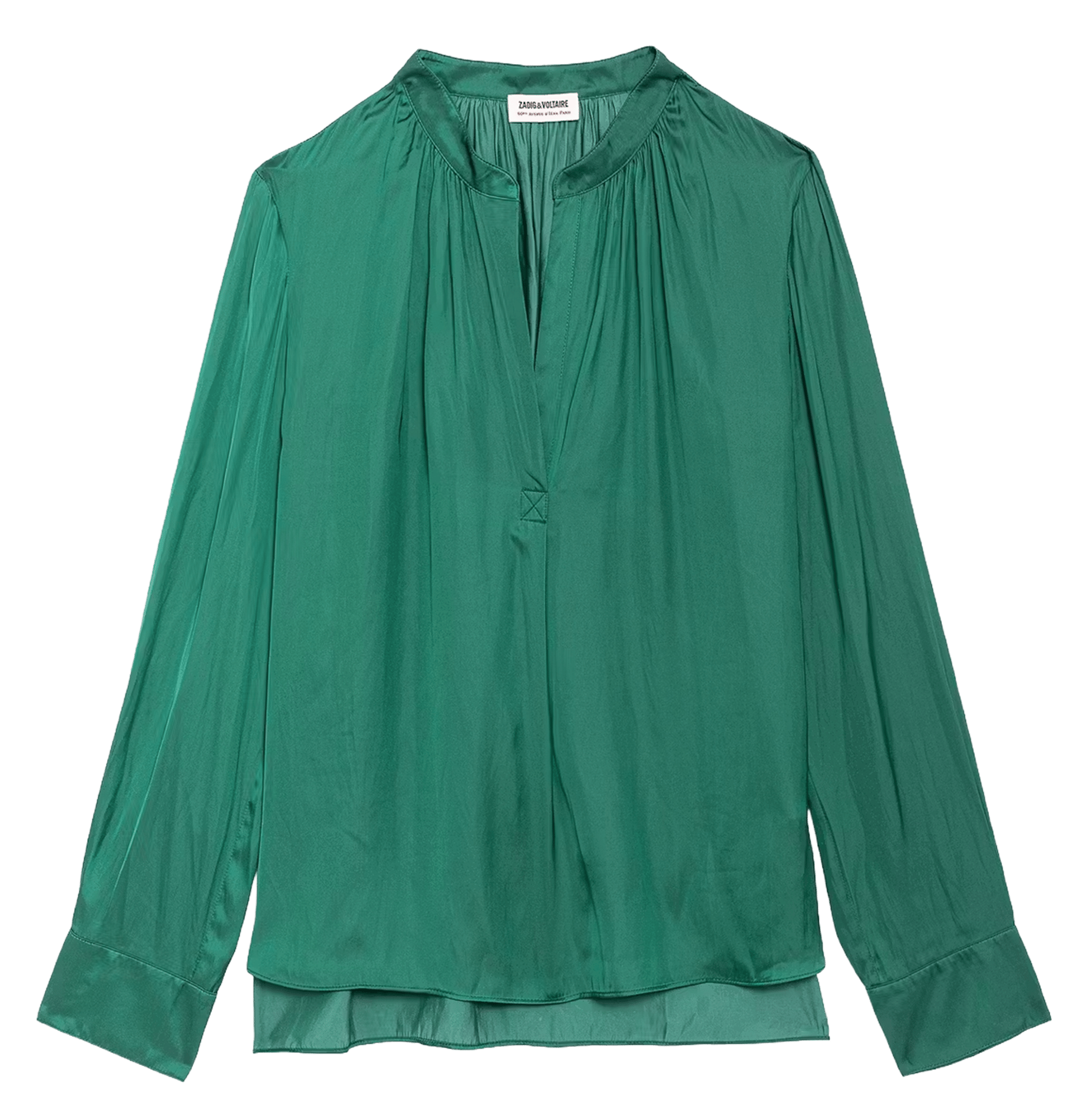 Top à encolure v tink ZADIG&VOLTAIRE Vert