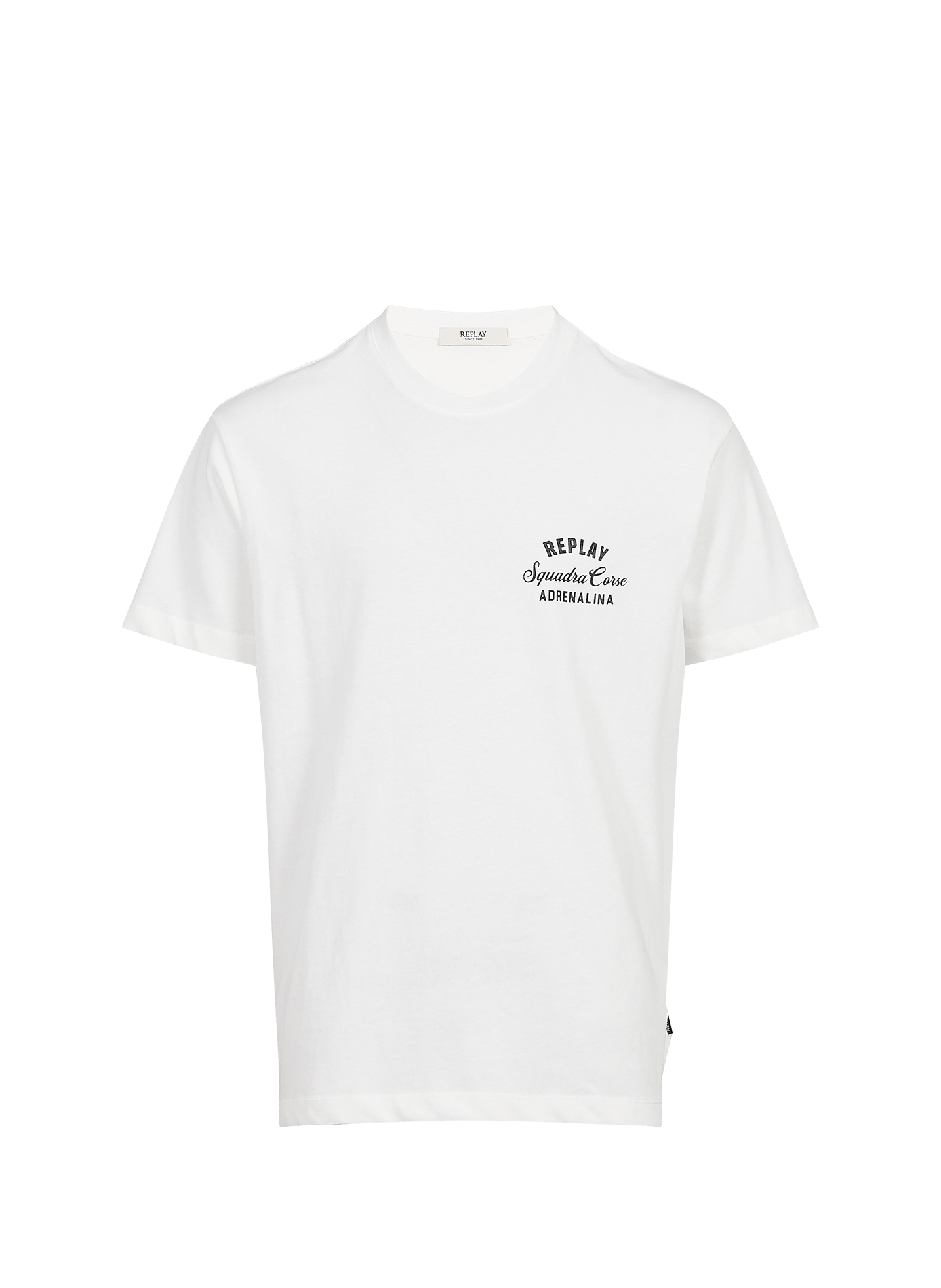Oversized printed cotton t-shirt REPLAY Beige