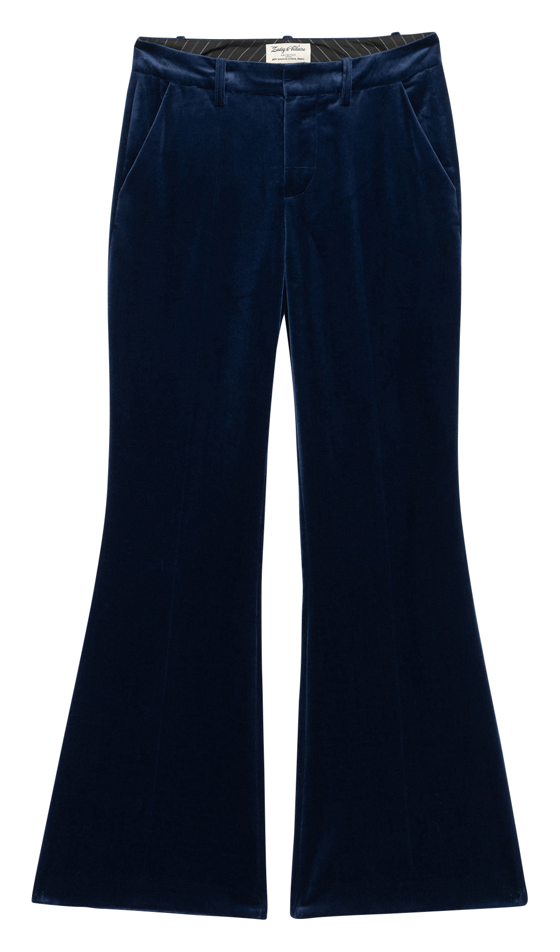 Bootcut broek van katoen prevy ZADIG&VOLTAIRE Blauw