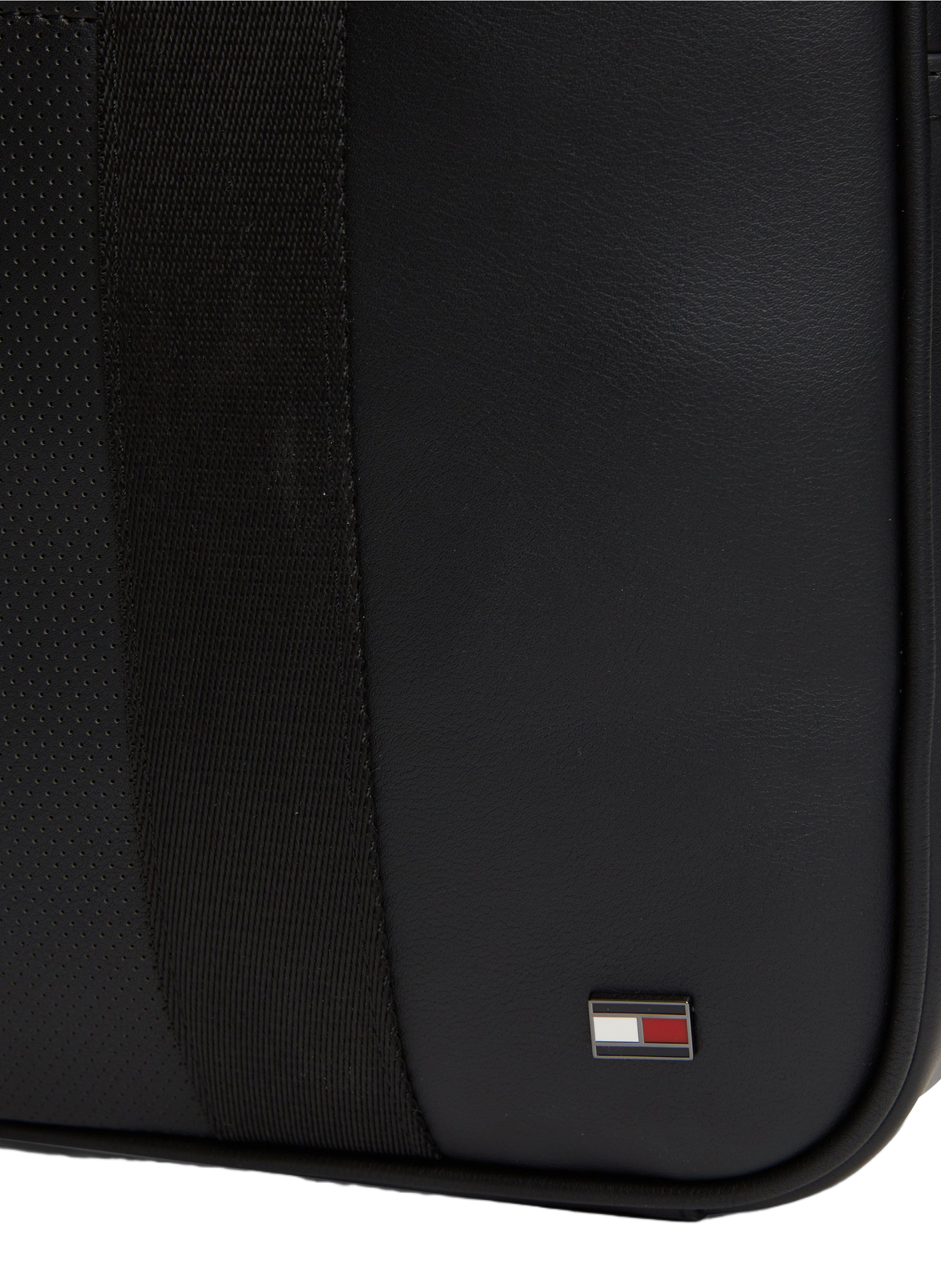 Smooth Zippered Laptop Bag TOMMY HILFIGER Black
