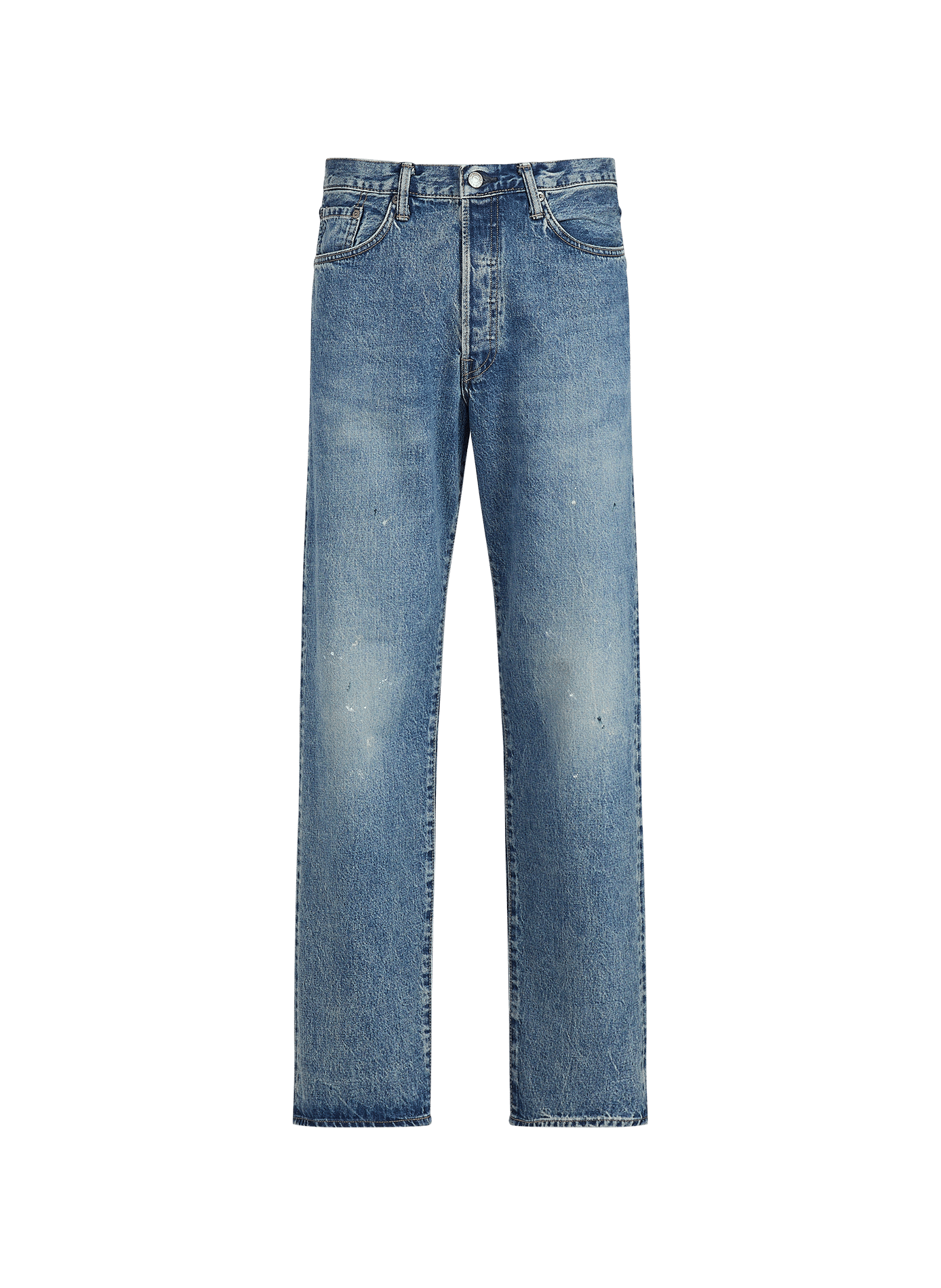 Jean ample en coton EDWIN Bleu