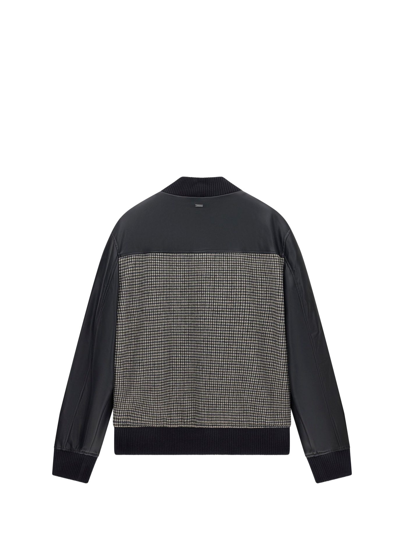 Gerade geschnittene Blousonjacke aus Materialmix GUESS Grau