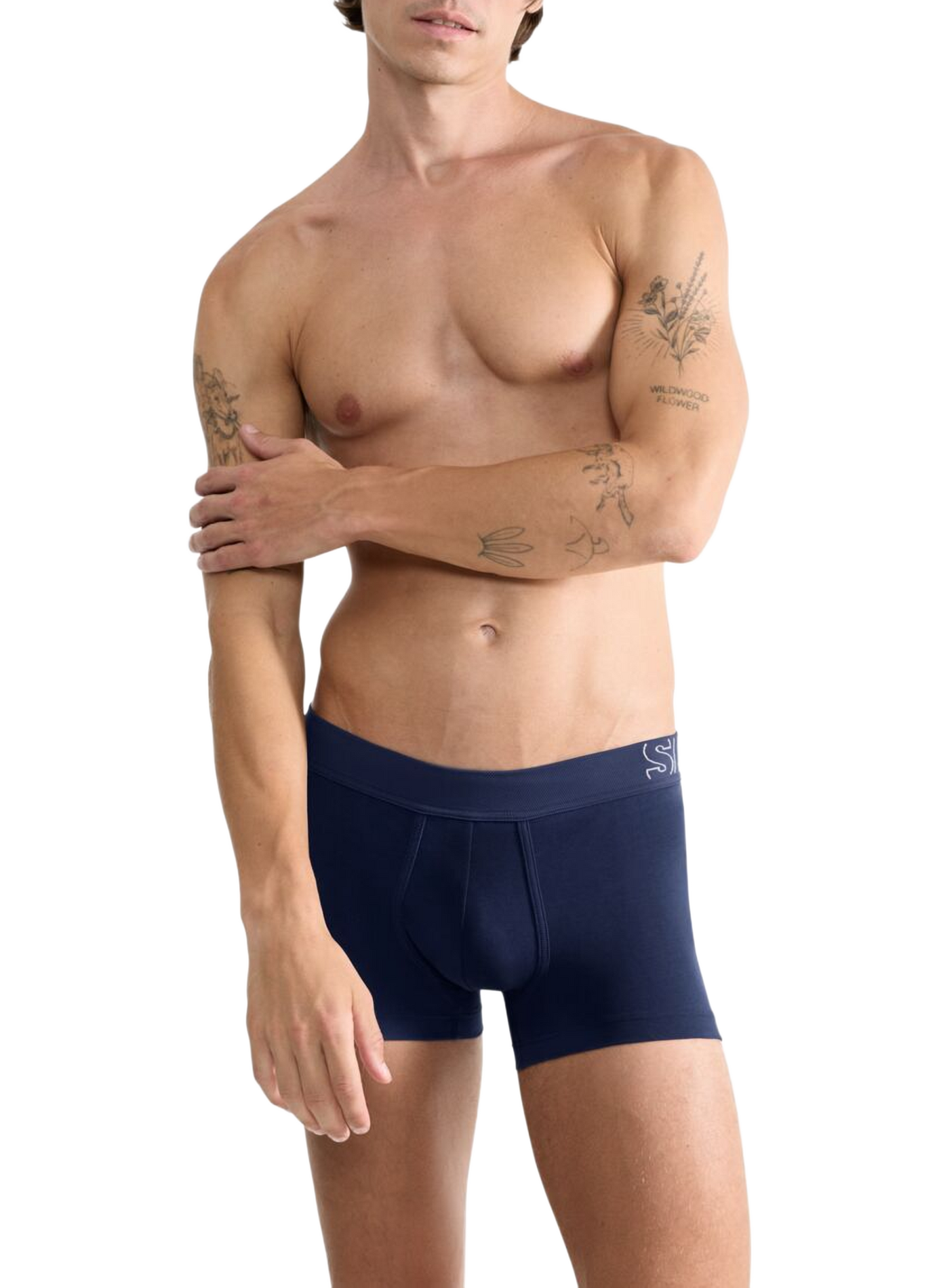 Cotton-blend boxers | Blue SLOGGI Men