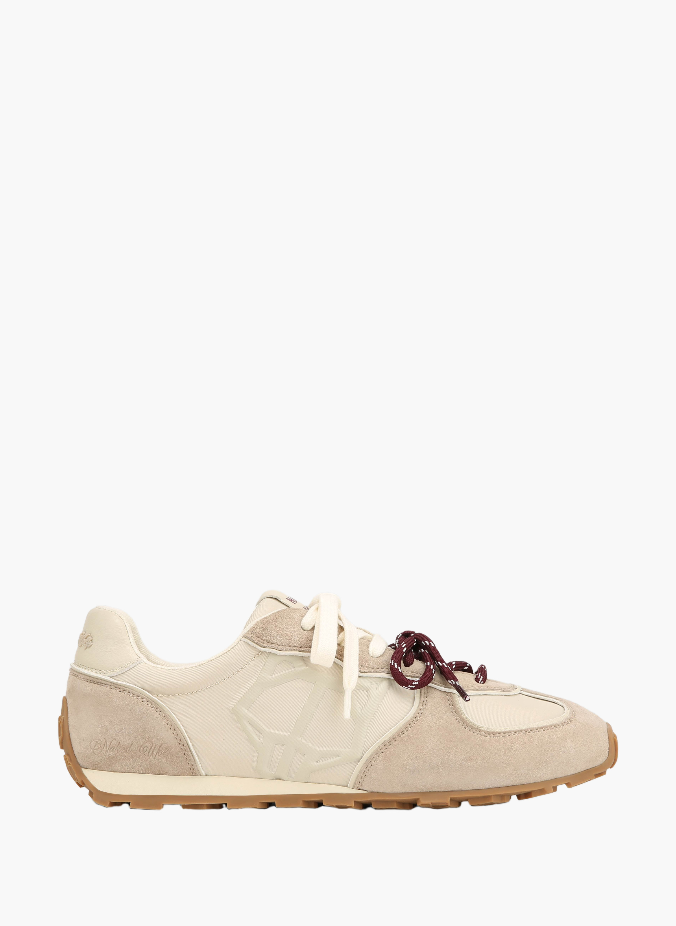 Baskets lightning en nylon NAKED WOLFE Beige