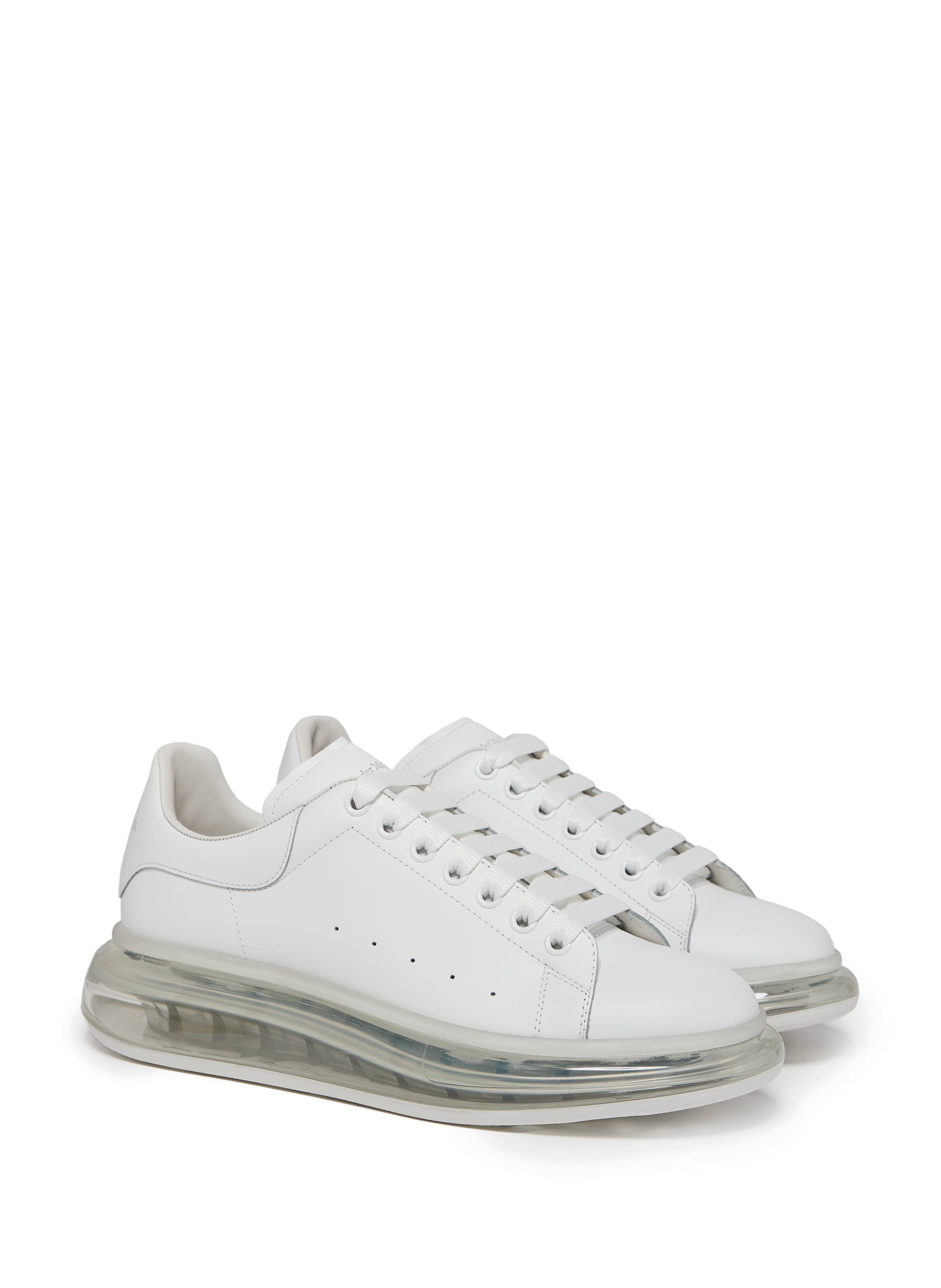 Baskets oversize en cuir de veau