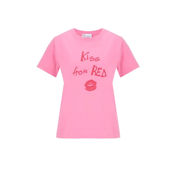 T-shirt Kiss from red
