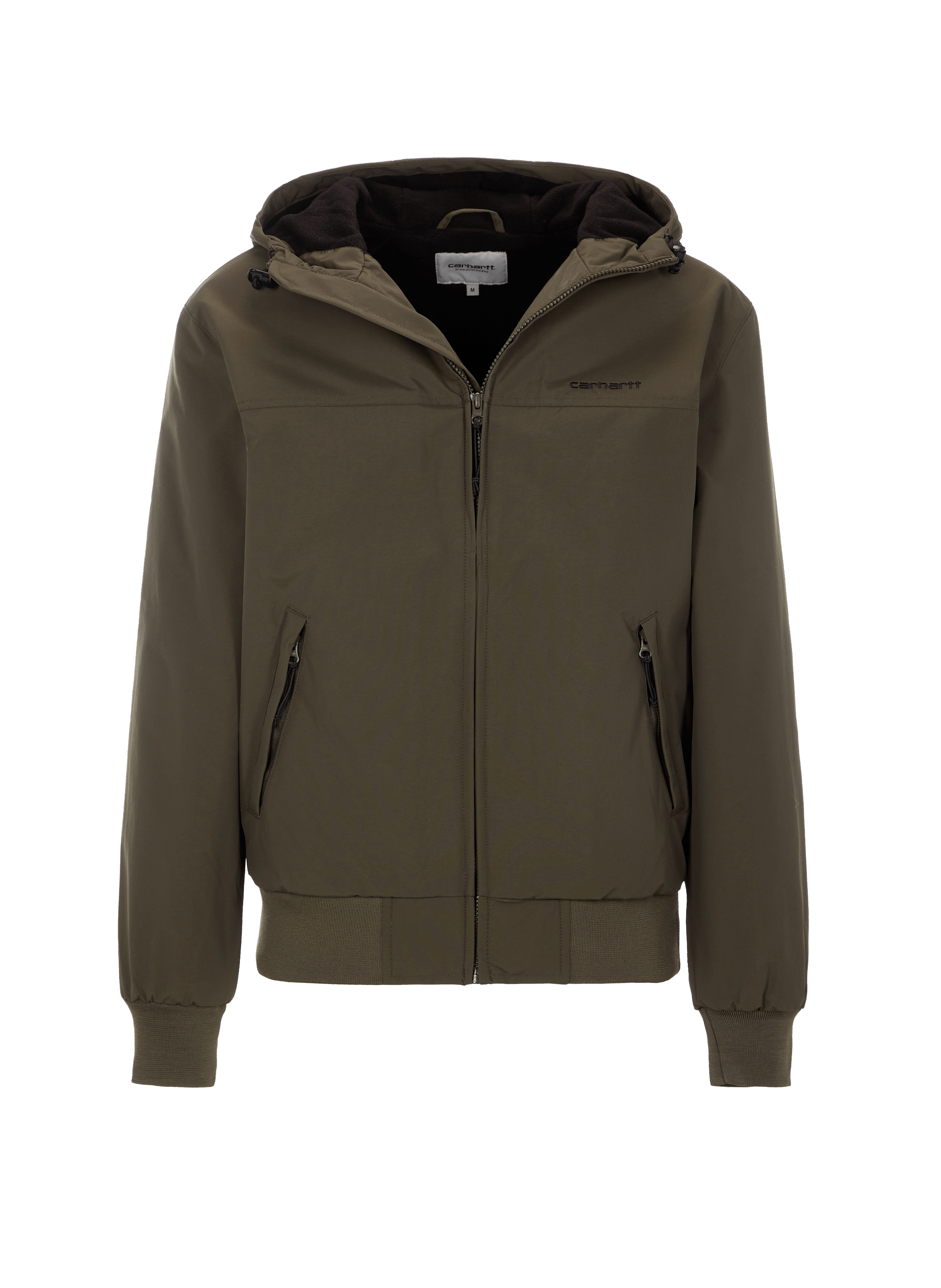 Nylon jacket with hood CARHARTT WIP Green