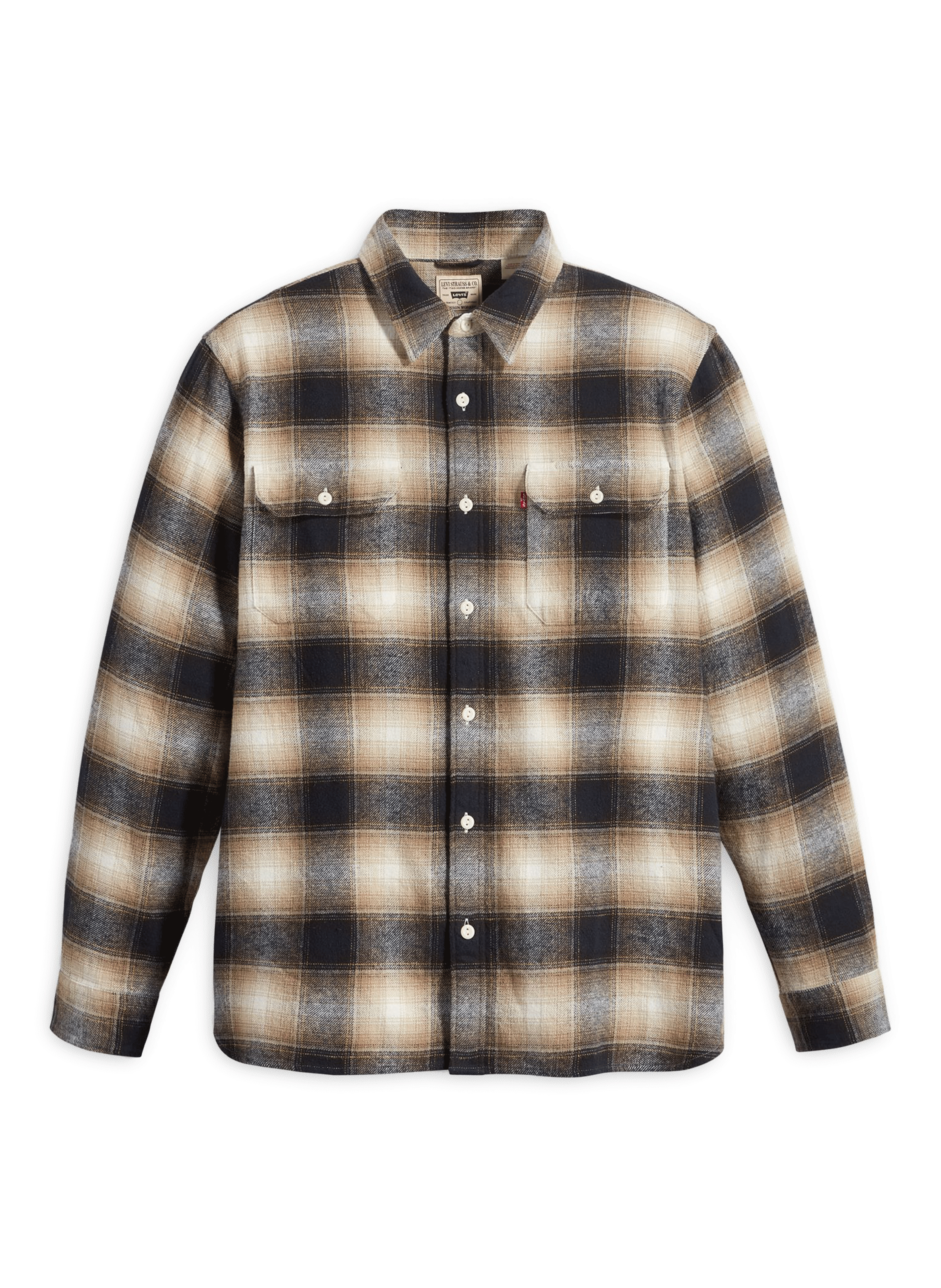 Chemise à carreaux en coton